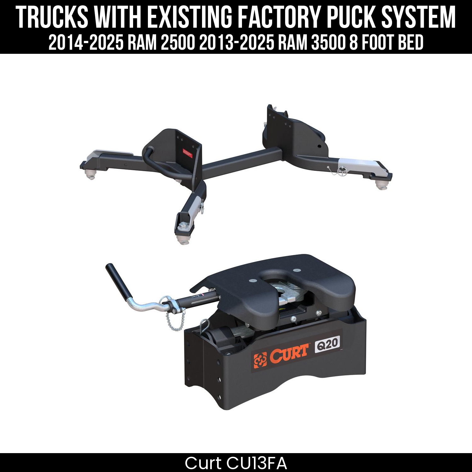 Puck System 5th Wheel Legs,Q20 5th Wheel Hitch Head