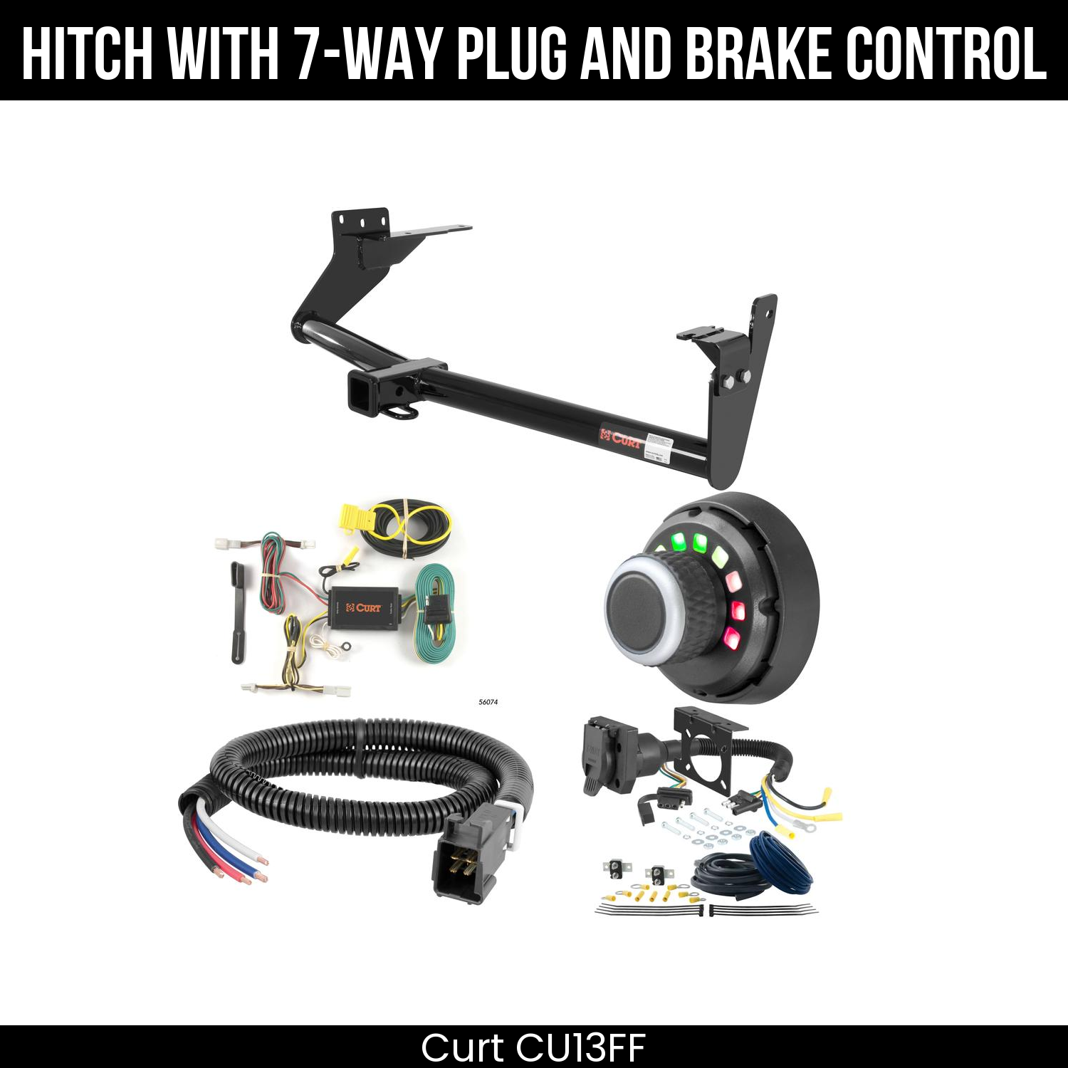 Trailer Hitch , 7-Way , Spectrum Brake Control