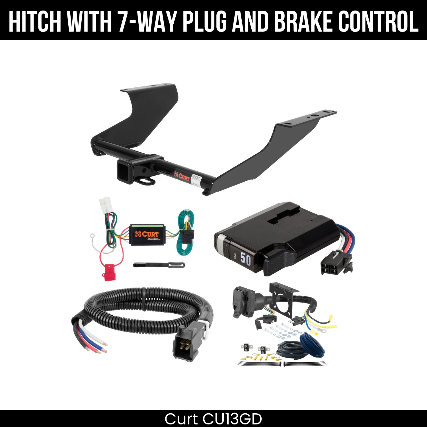 Trailer Hitch , 7-Way , TriFlex NEXT Brake Control