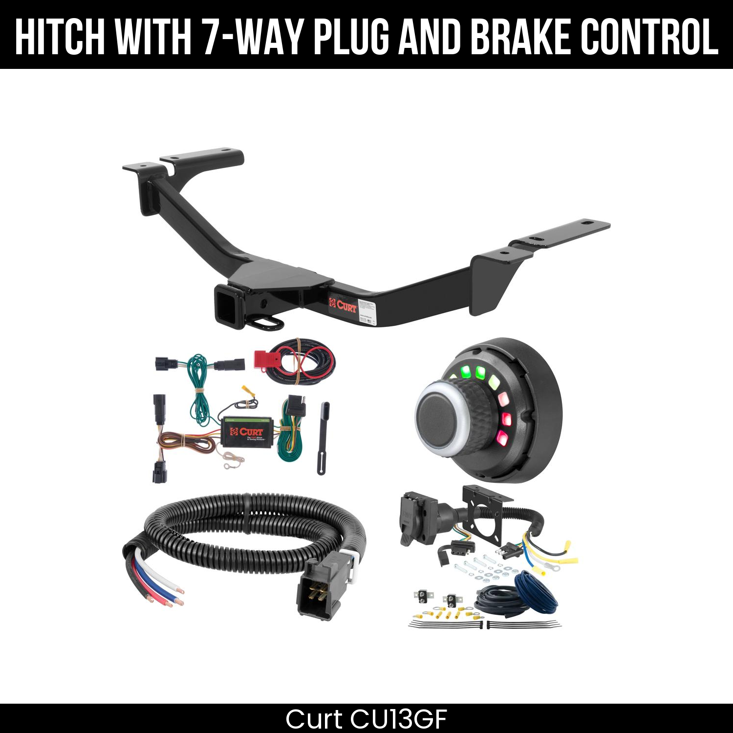 Trailer Hitch , 7-Way , Spectrum Brake Control