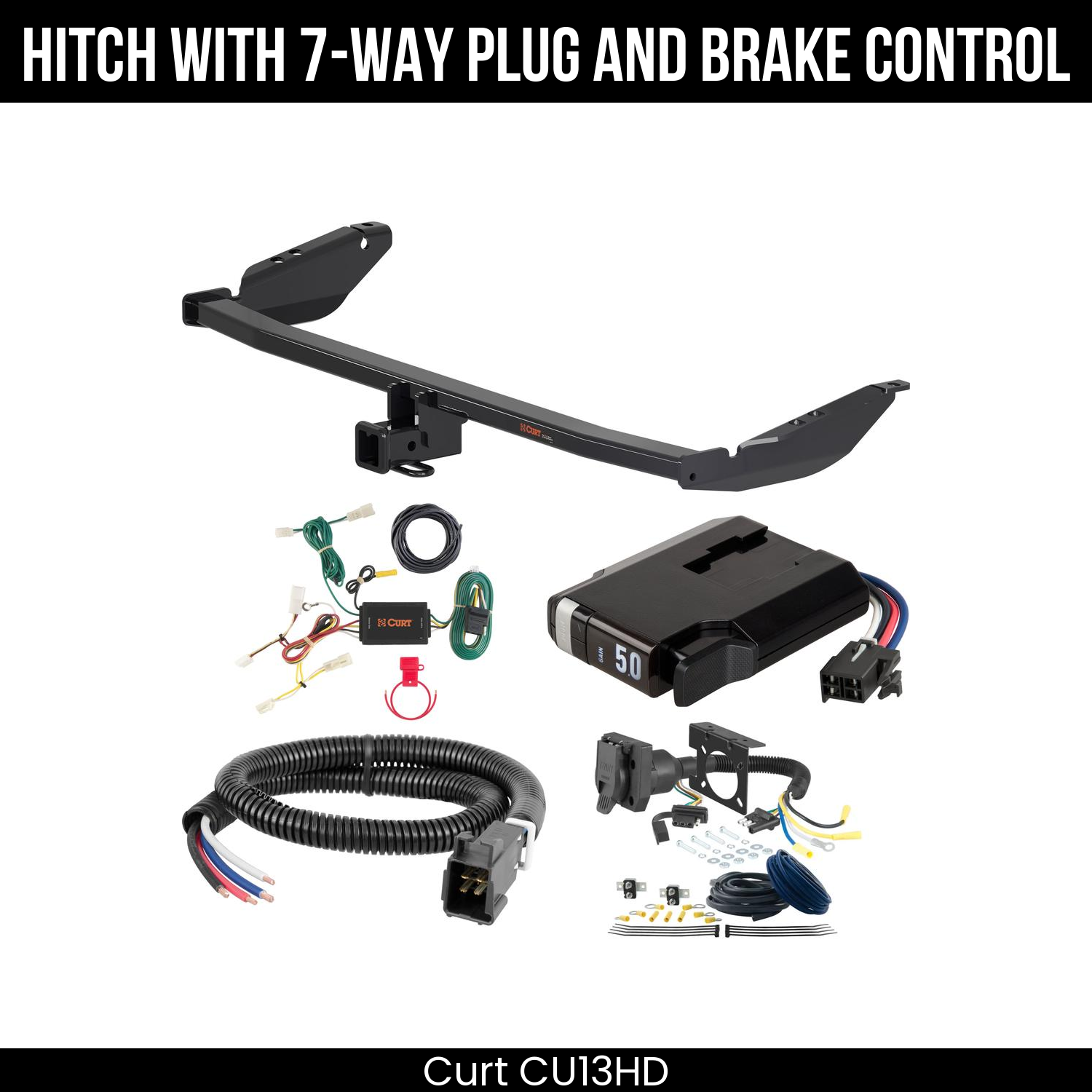 Trailer Hitch , 7-Way , TriFlex NEXT Brake Control
