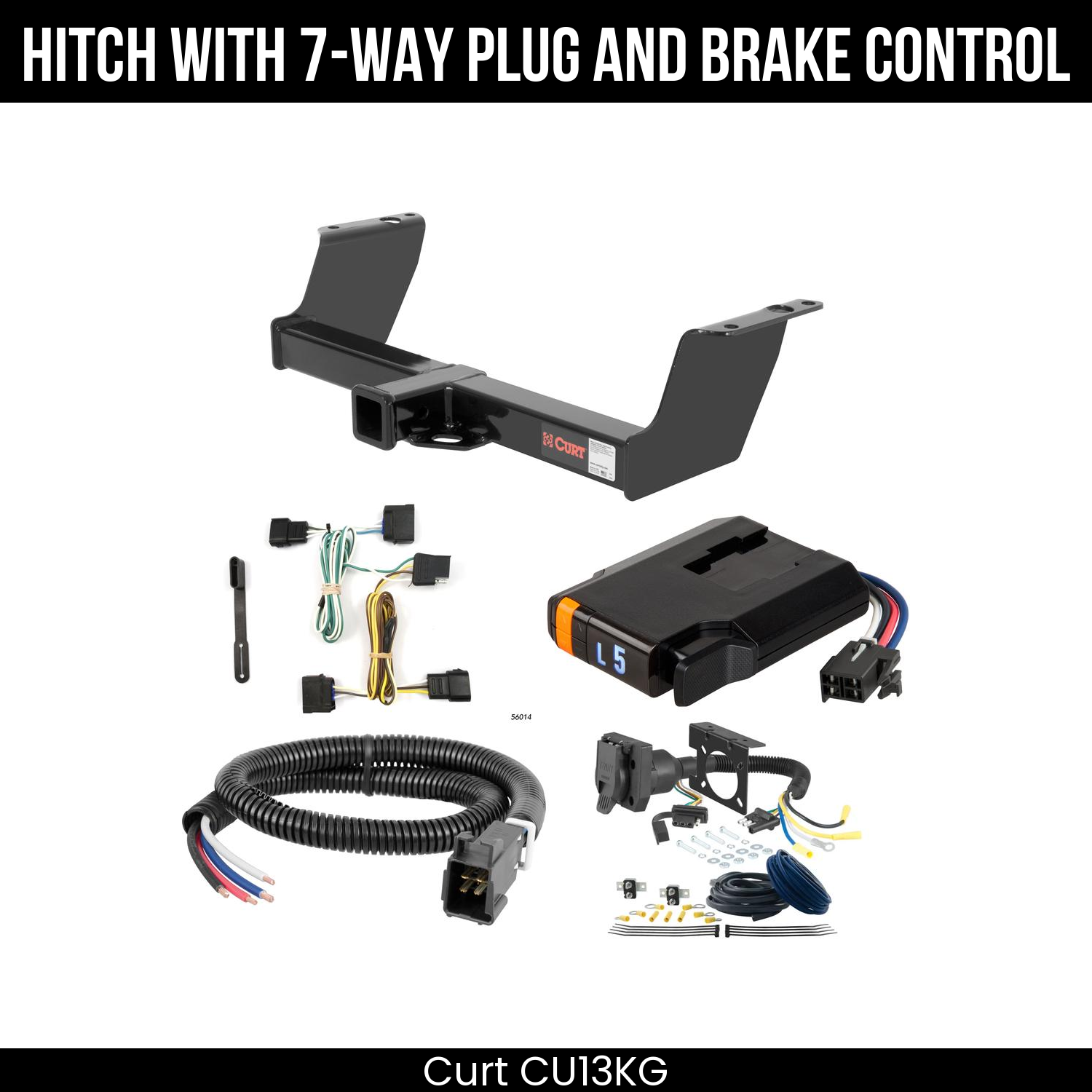 Trailer Hitch , 7-Way , Discovery Next Brake Control