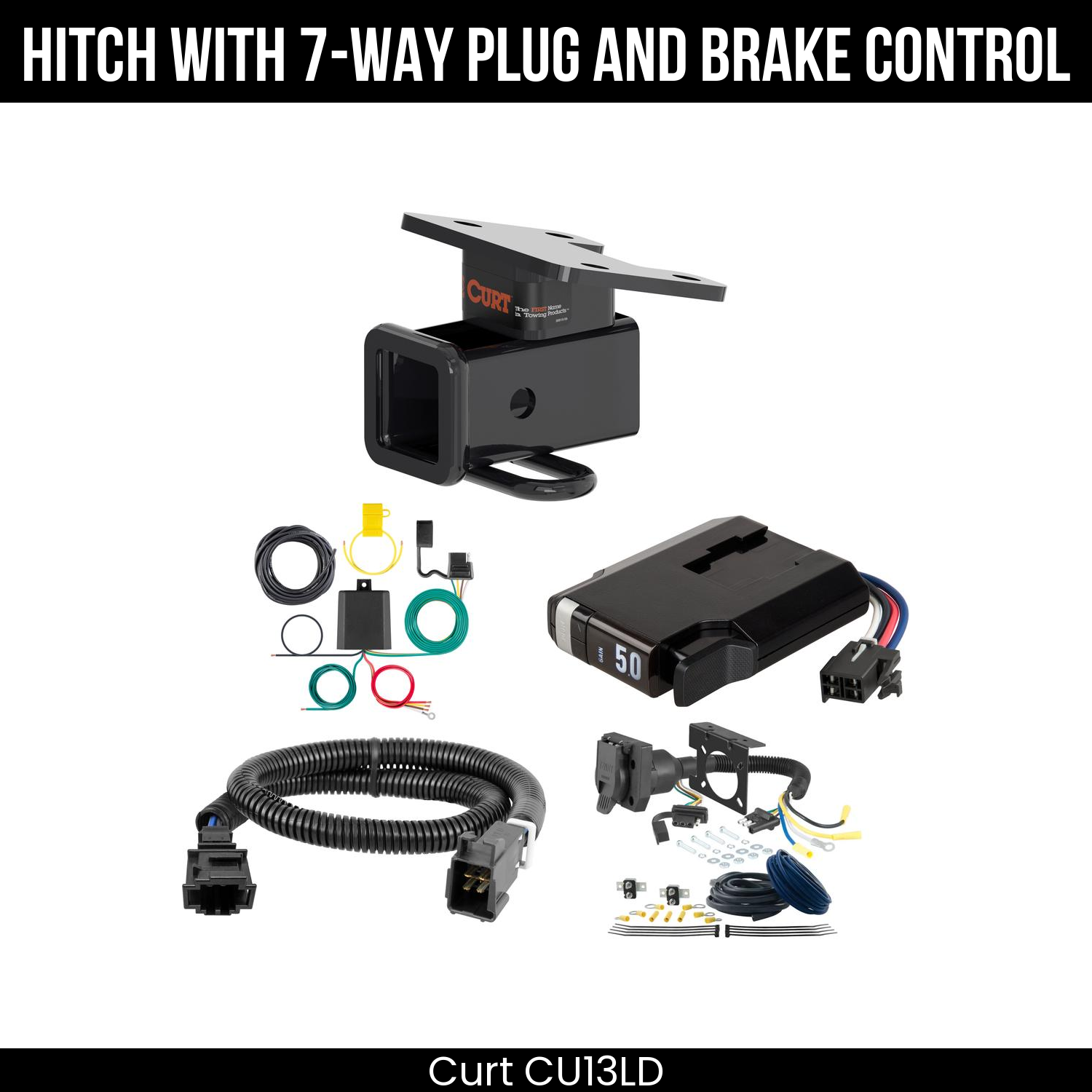 Trailer Hitch , 7-Way , TriFlex NEXT Brake Control