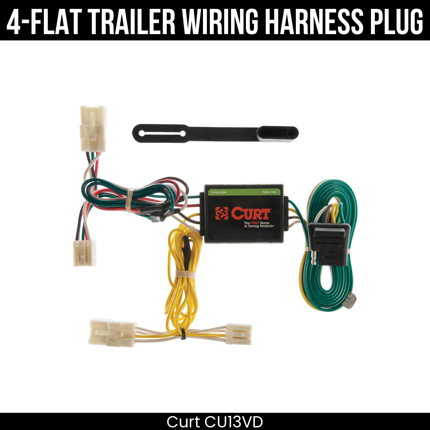 Trailer Wiring 4-Flat Plug Only
