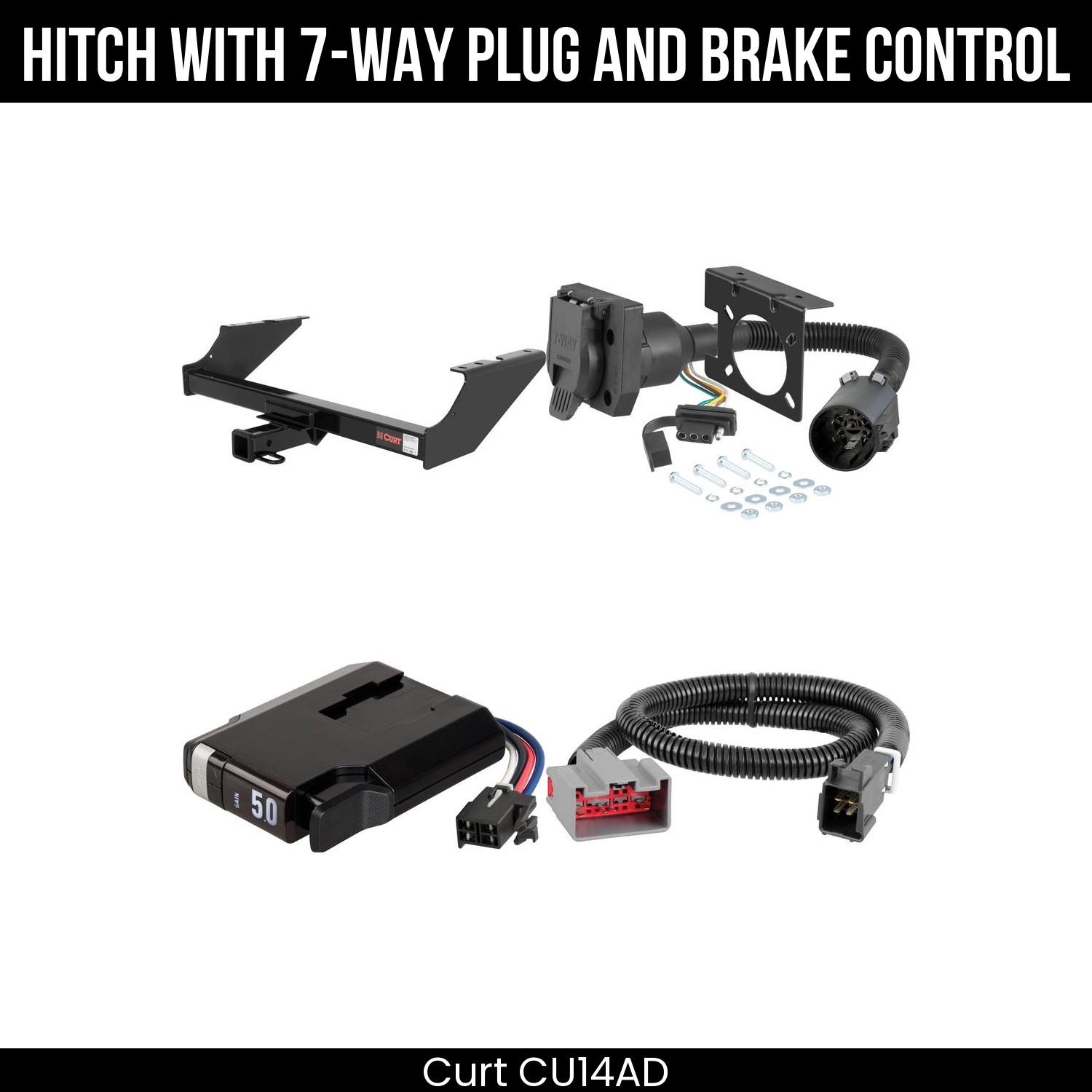 Trailer Hitch , 7-Way , TriFlex NEXT Brake Control