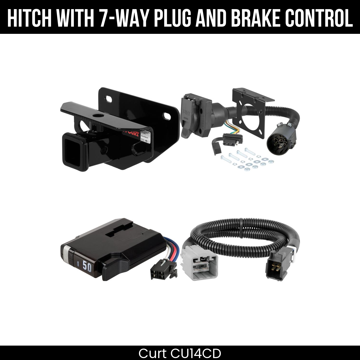Trailer Hitch , 7-Way , TriFlex NEXT Brake Control