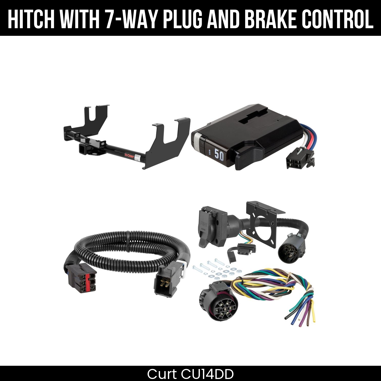 Trailer Hitch , 7-Way , TriFlex NEXT Brake Control