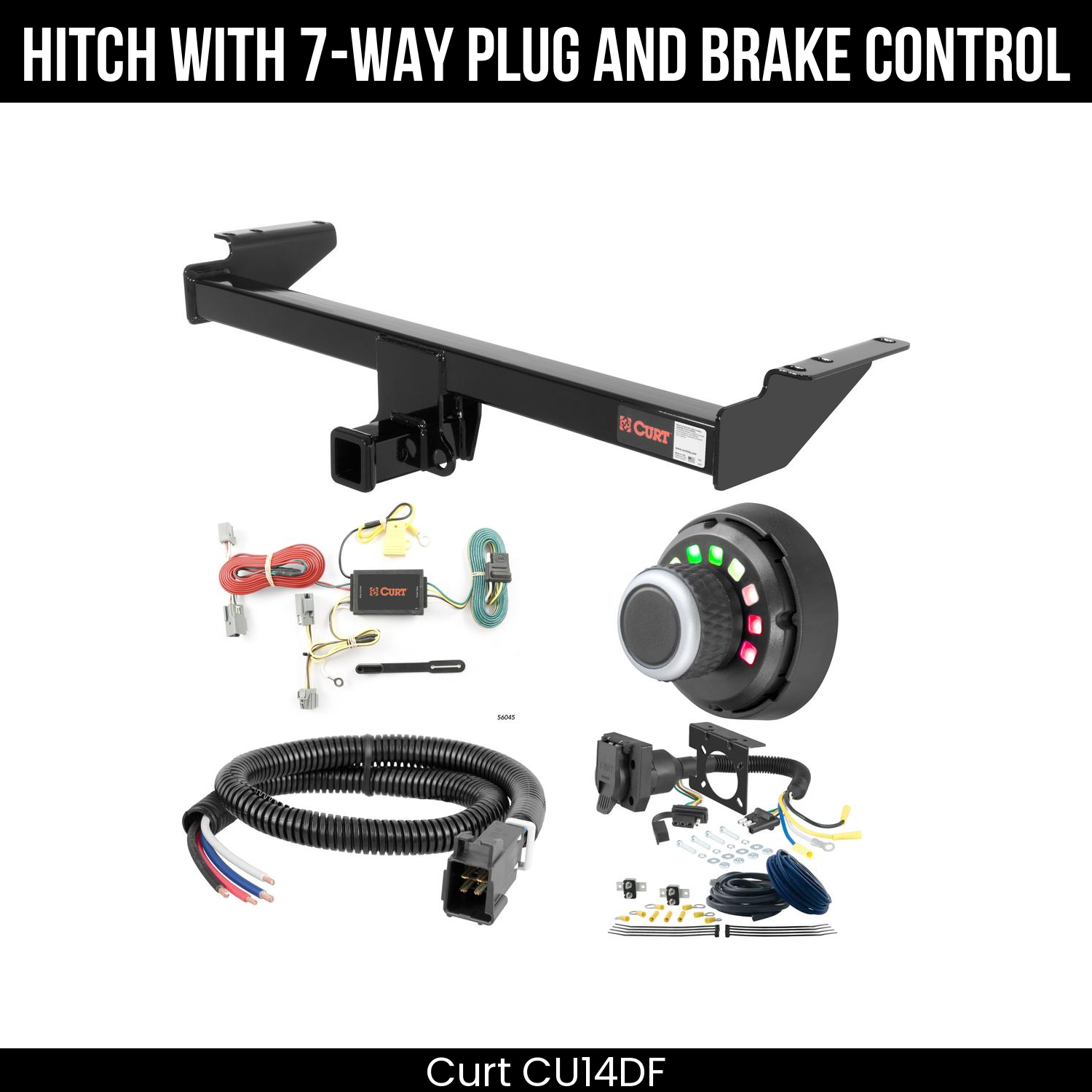 Trailer Hitch , 7-Way , Spectrum Brake Control