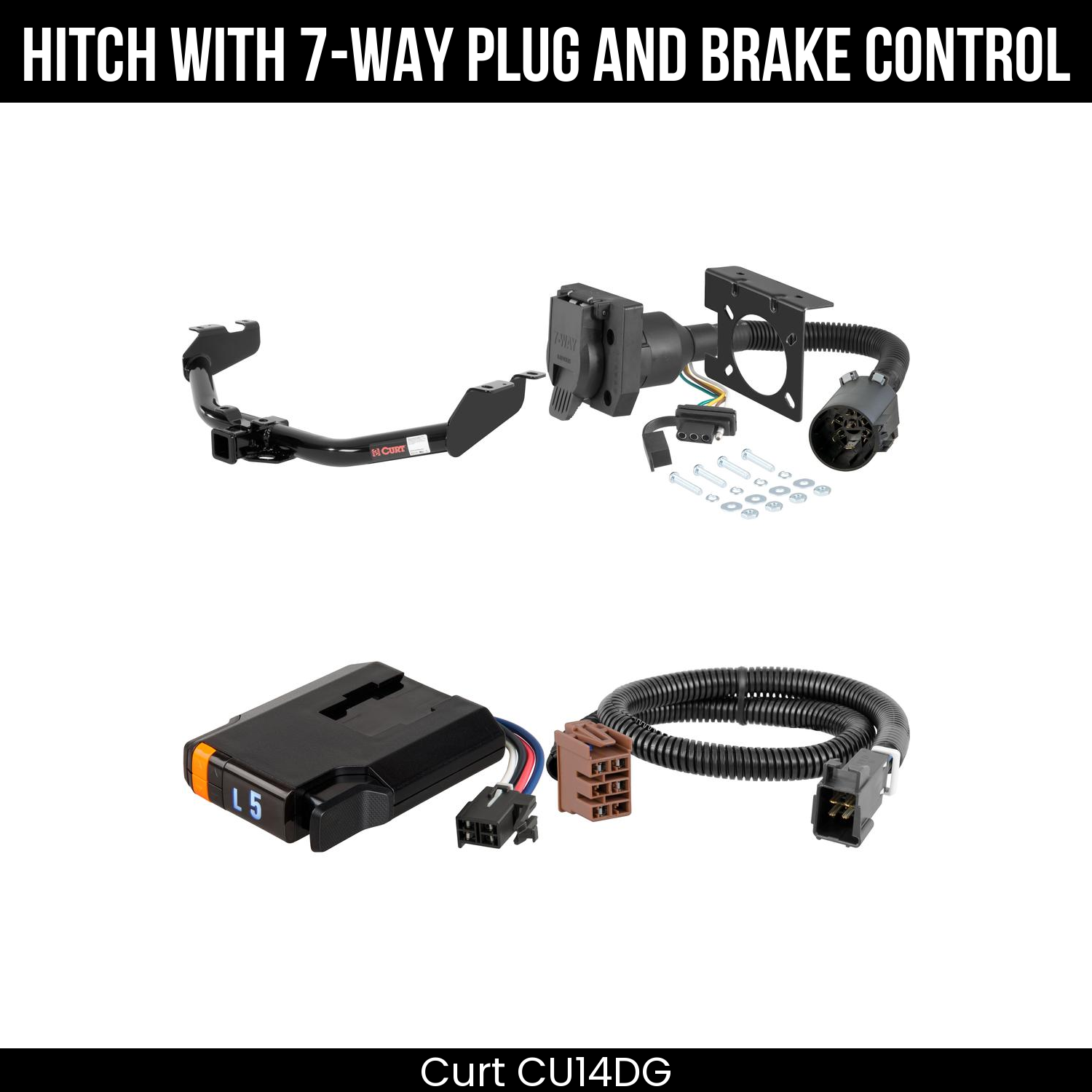 Trailer Hitch , 7-Way , Discovery Next Brake Control
