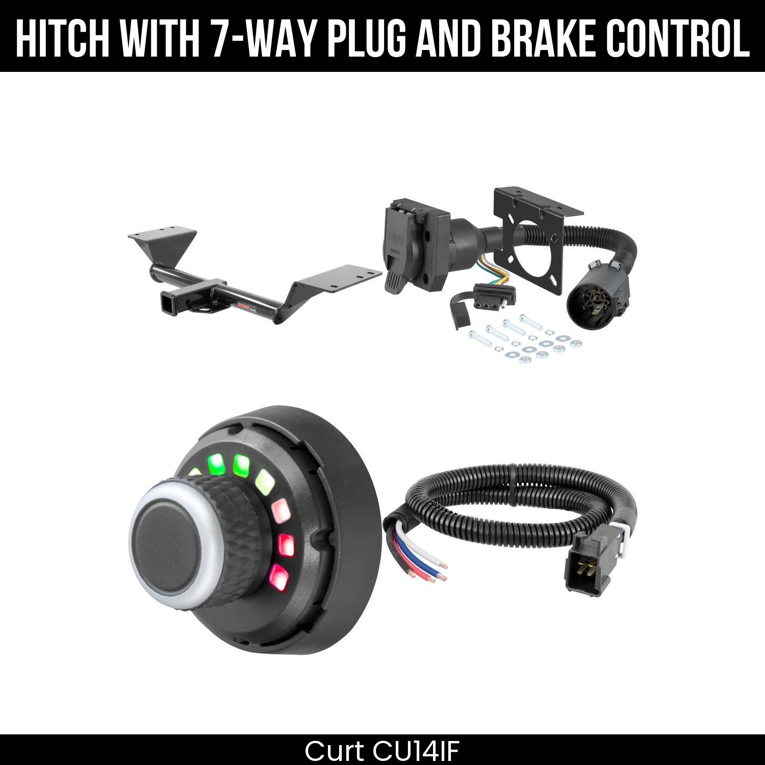 Trailer Hitch , 7-Way , Spectrum Brake Control