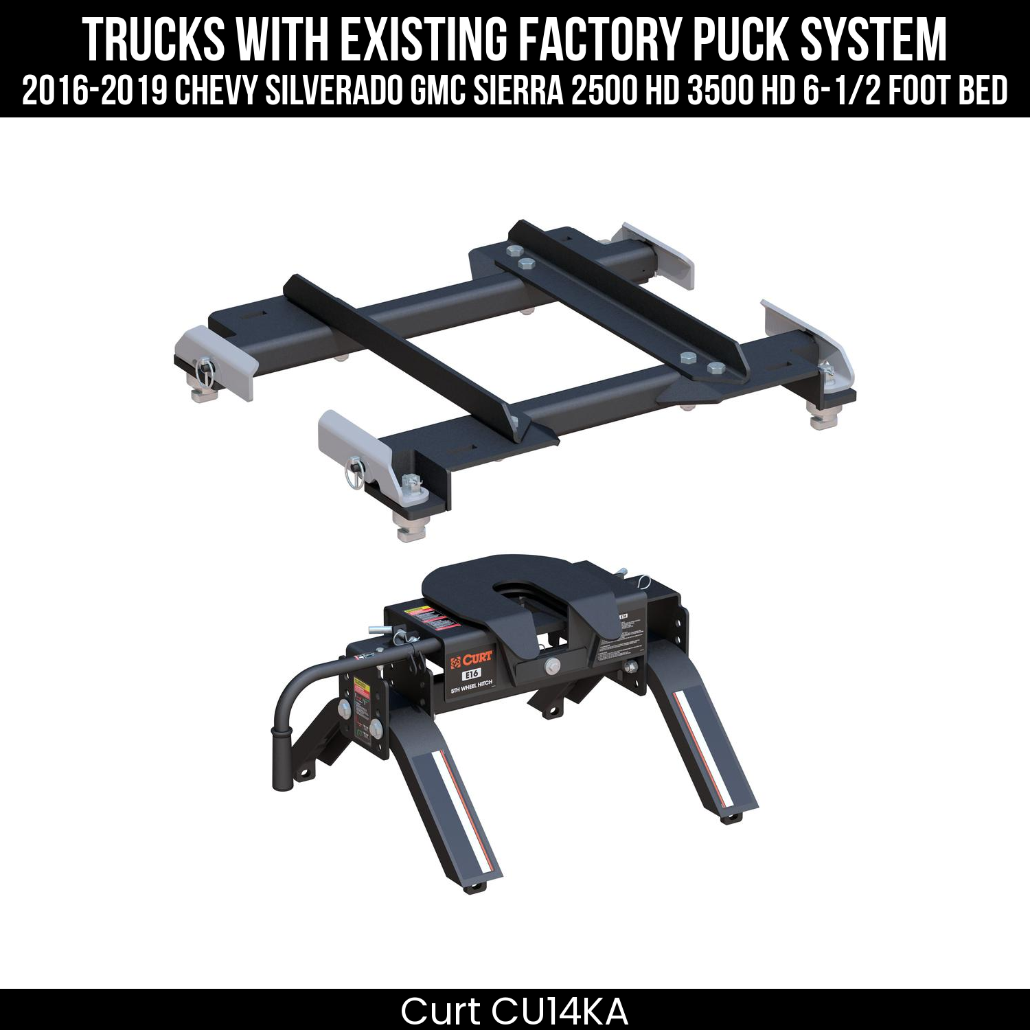 Puck 5th Wheel Roller Adapter,Replacement Base Legs,E16 5th Wheel Hitch Head
