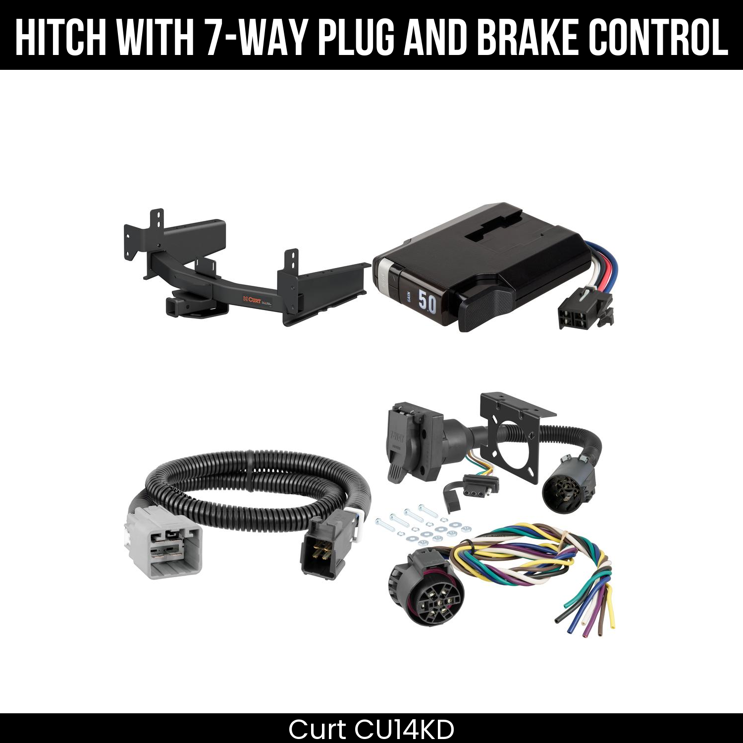 Trailer Hitch , 7-Way , TriFlex NEXT Brake Control