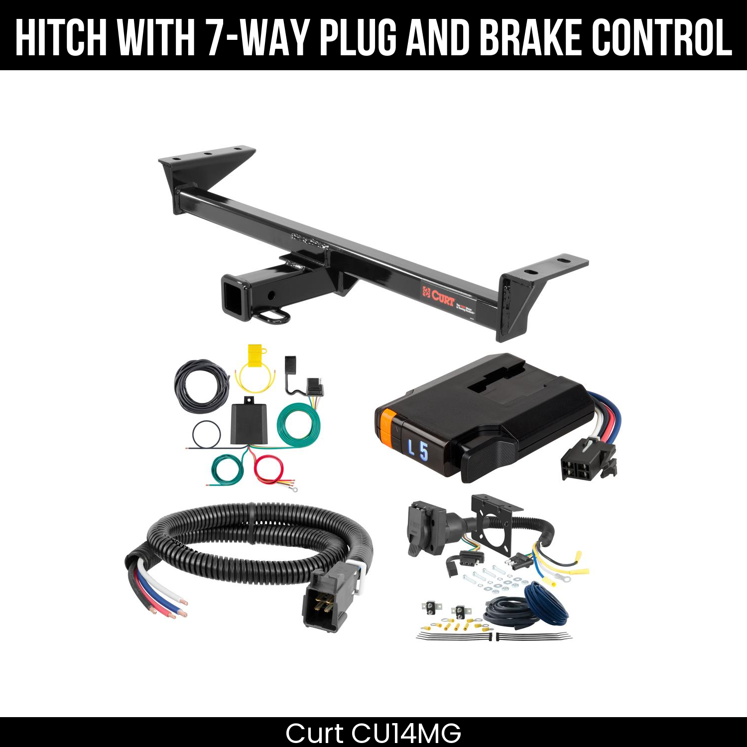 Trailer Hitch , 7-Way , Discovery Next Brake Control