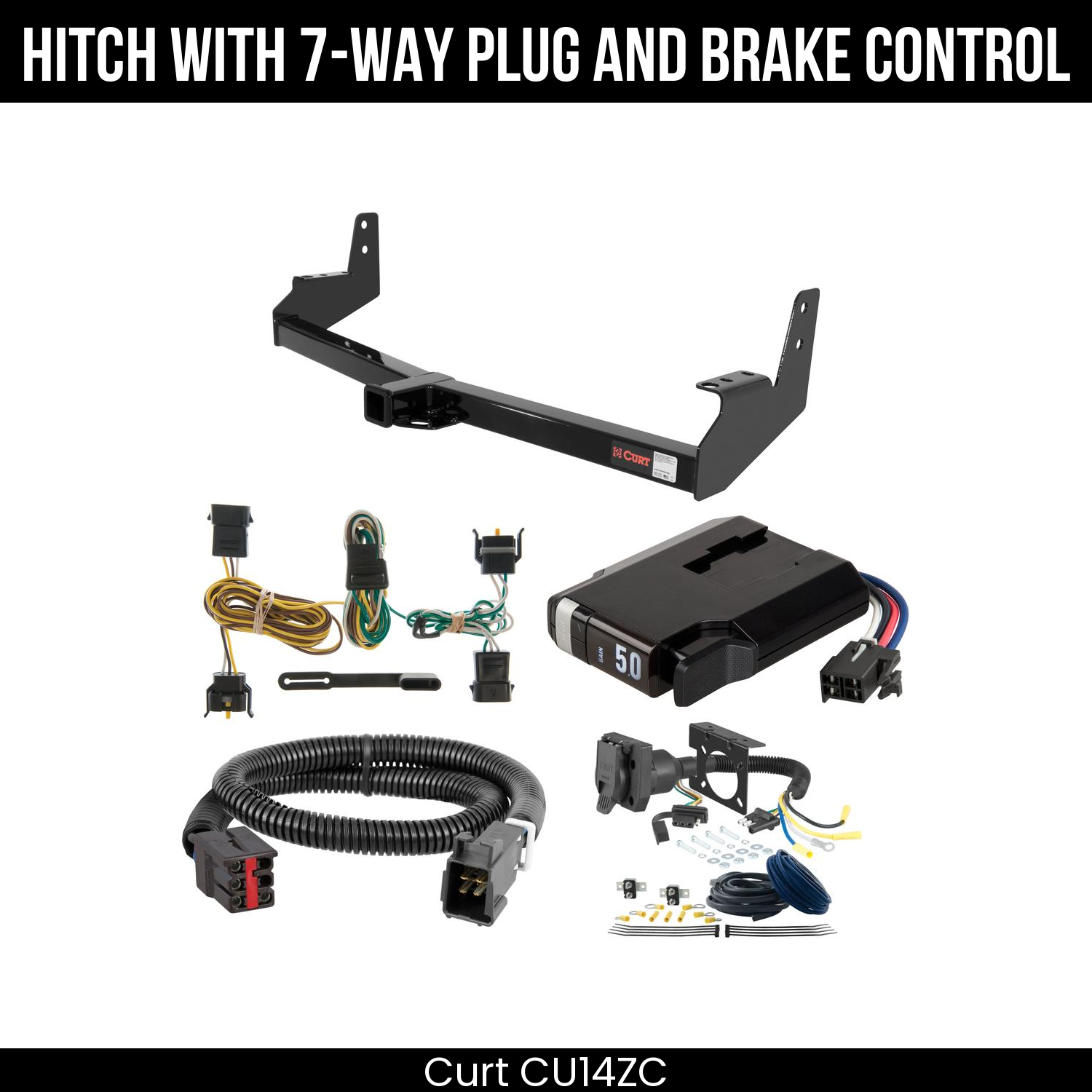 Trailer Hitch , 7-Way , TriFlex NEXT Brake Control