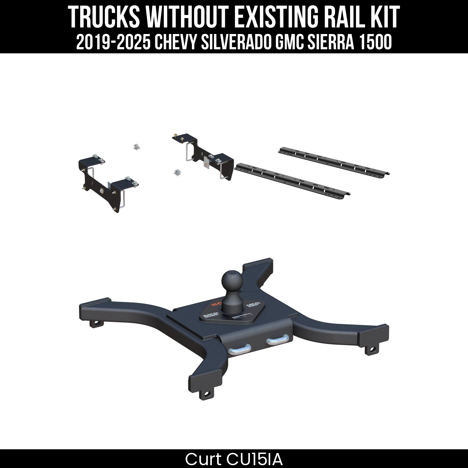 Custom 5th Wheel Brackets,Universal 5th Wheel Base Rails,Spyder Gooseneck Hitch