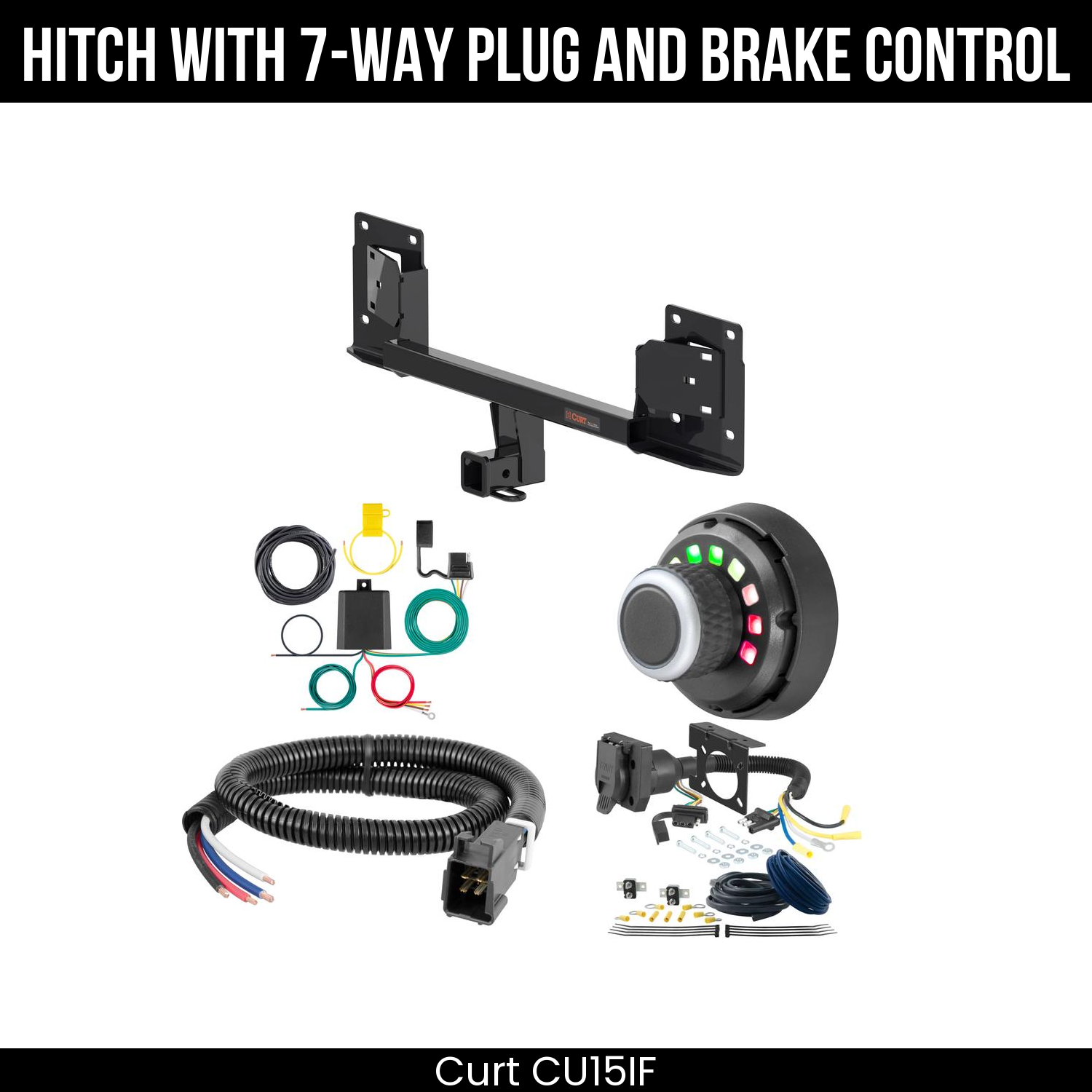 Trailer Hitch , 7-Way , Spectrum Brake Control