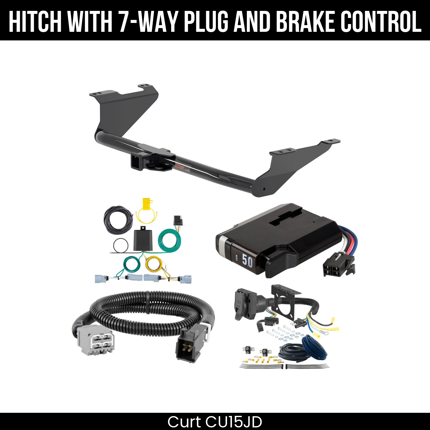 Trailer Hitch , 7-Way , TriFlex NEXT Brake Control