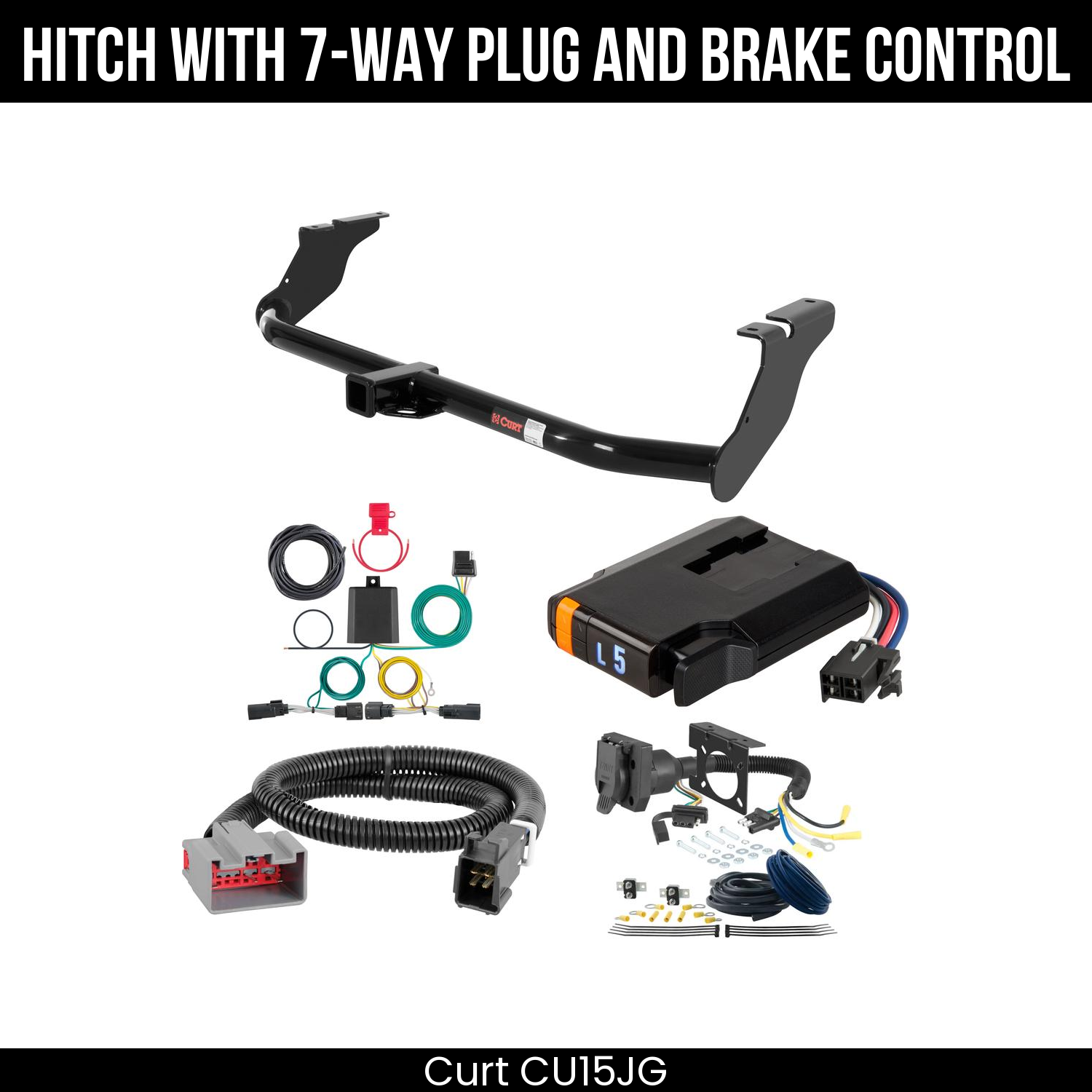 Trailer Hitch , 7-Way , Discovery Next Brake Control
