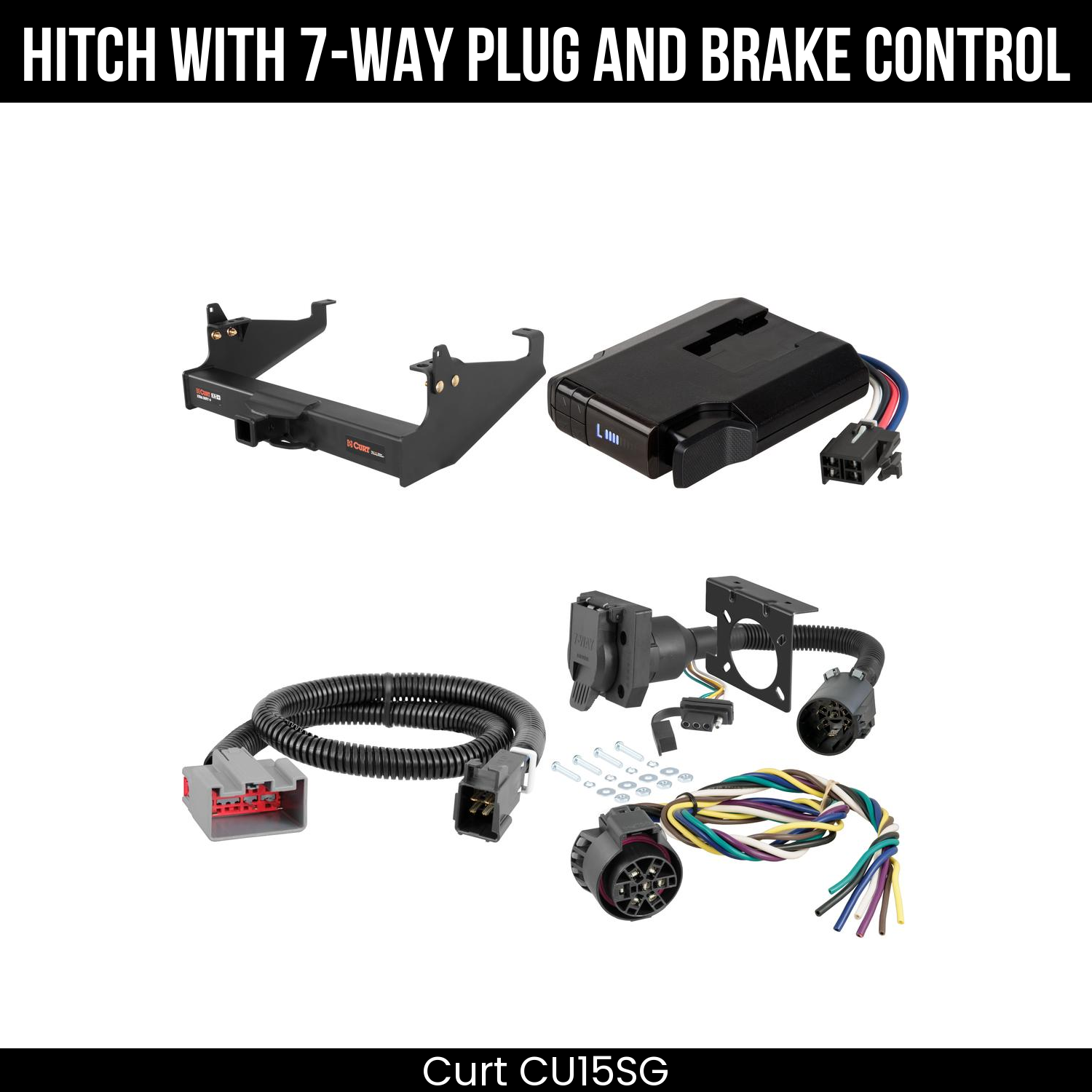 Trailer Hitch , 7-Way , Venturer Brake Control