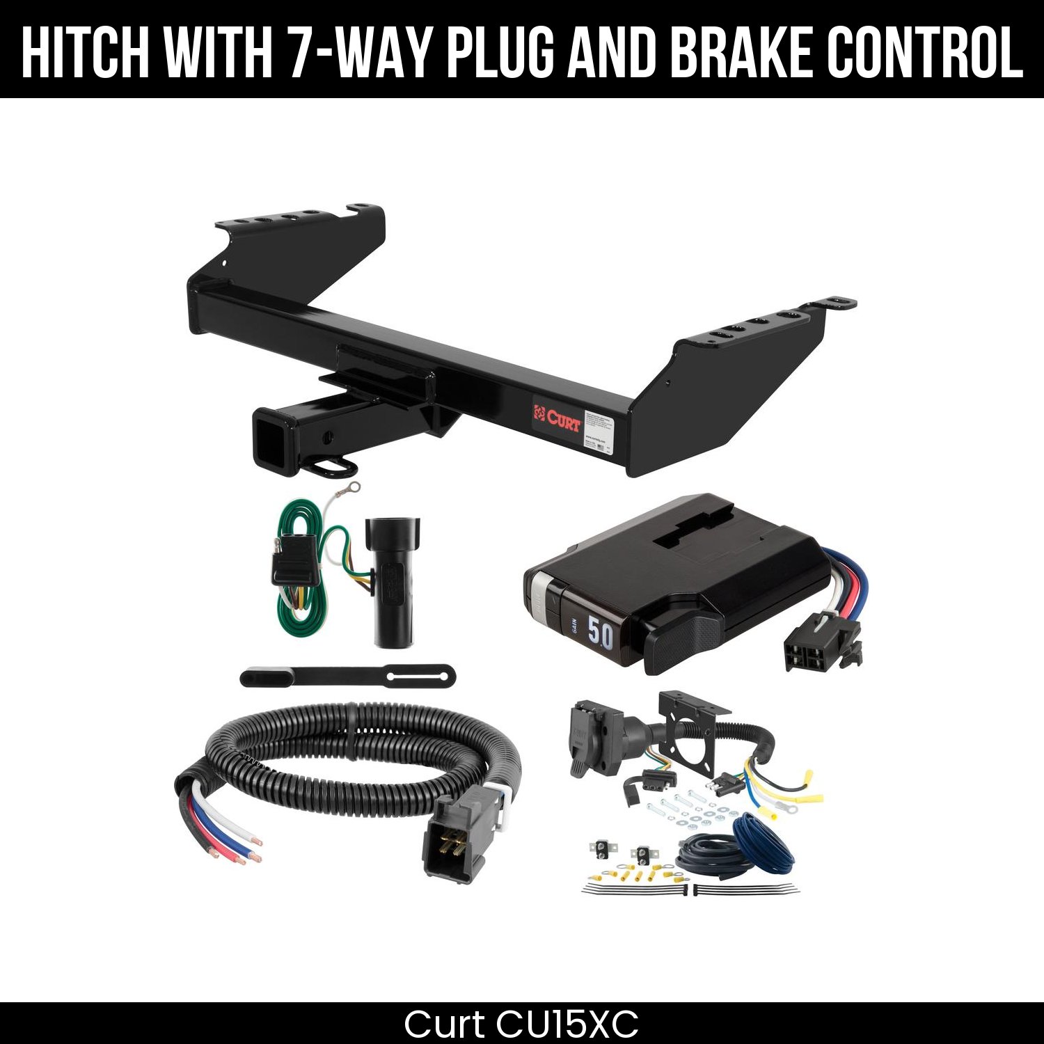 Trailer Hitch , 7-Way , TriFlex NEXT Brake Control