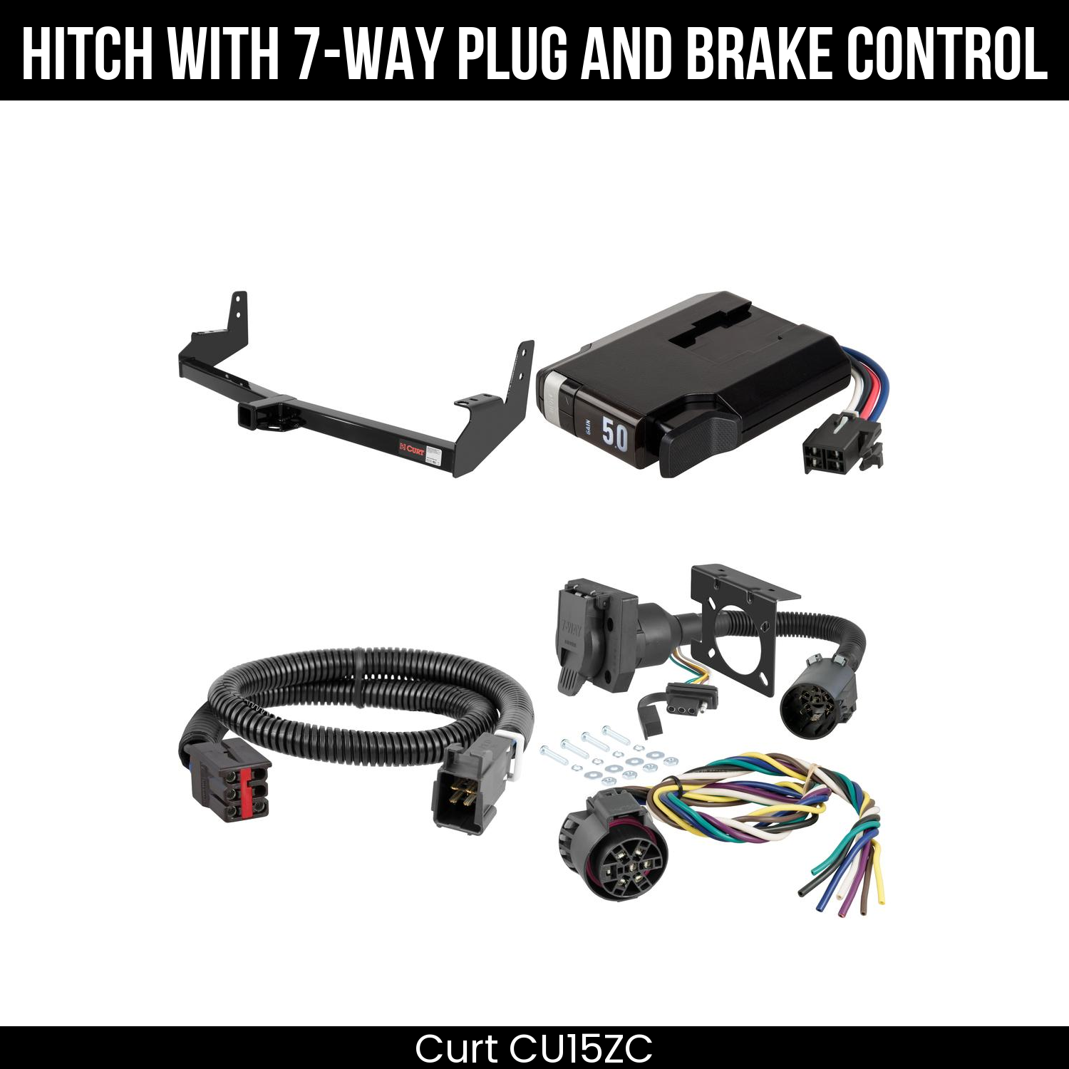 Trailer Hitch , 7-Way , TriFlex NEXT Brake Control