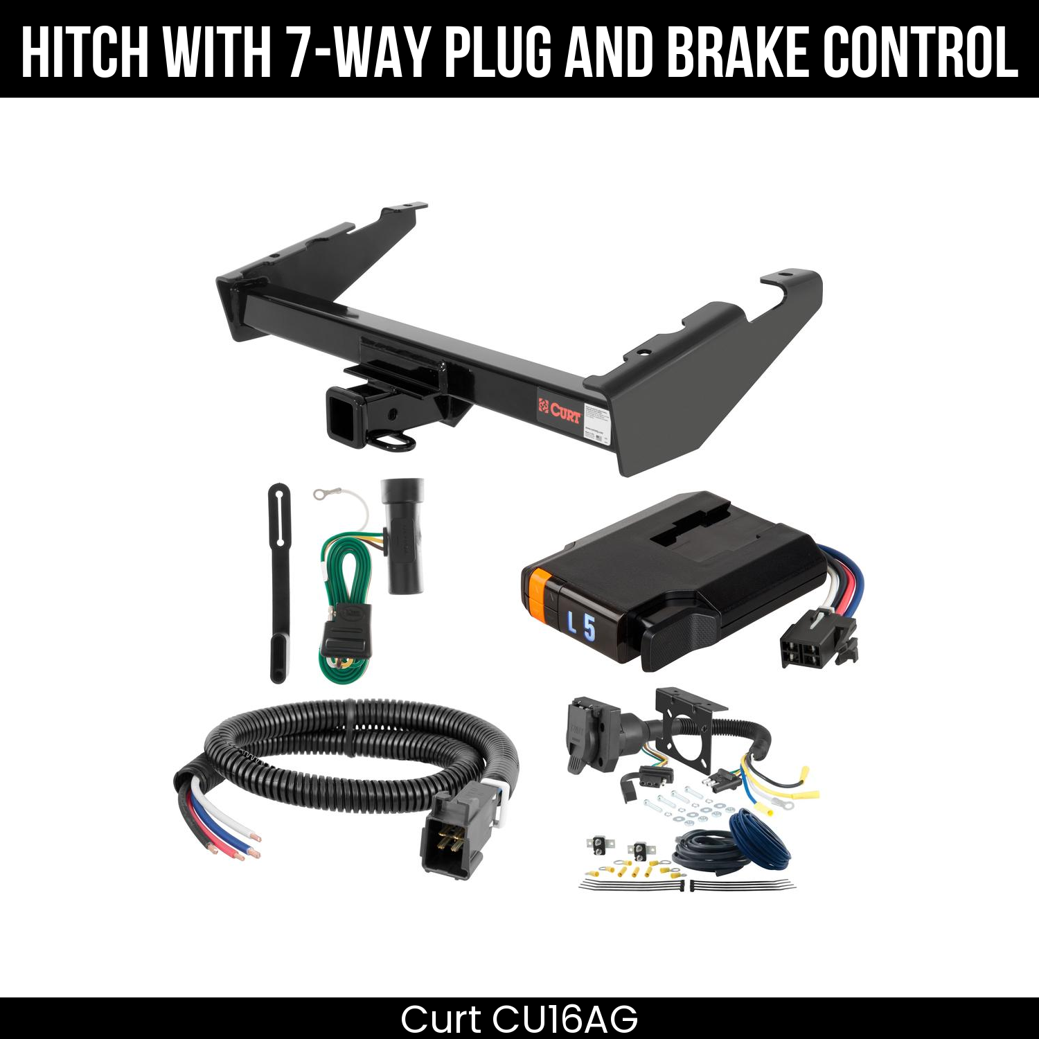 Trailer Hitch , 7-Way , Discovery Next Brake Control