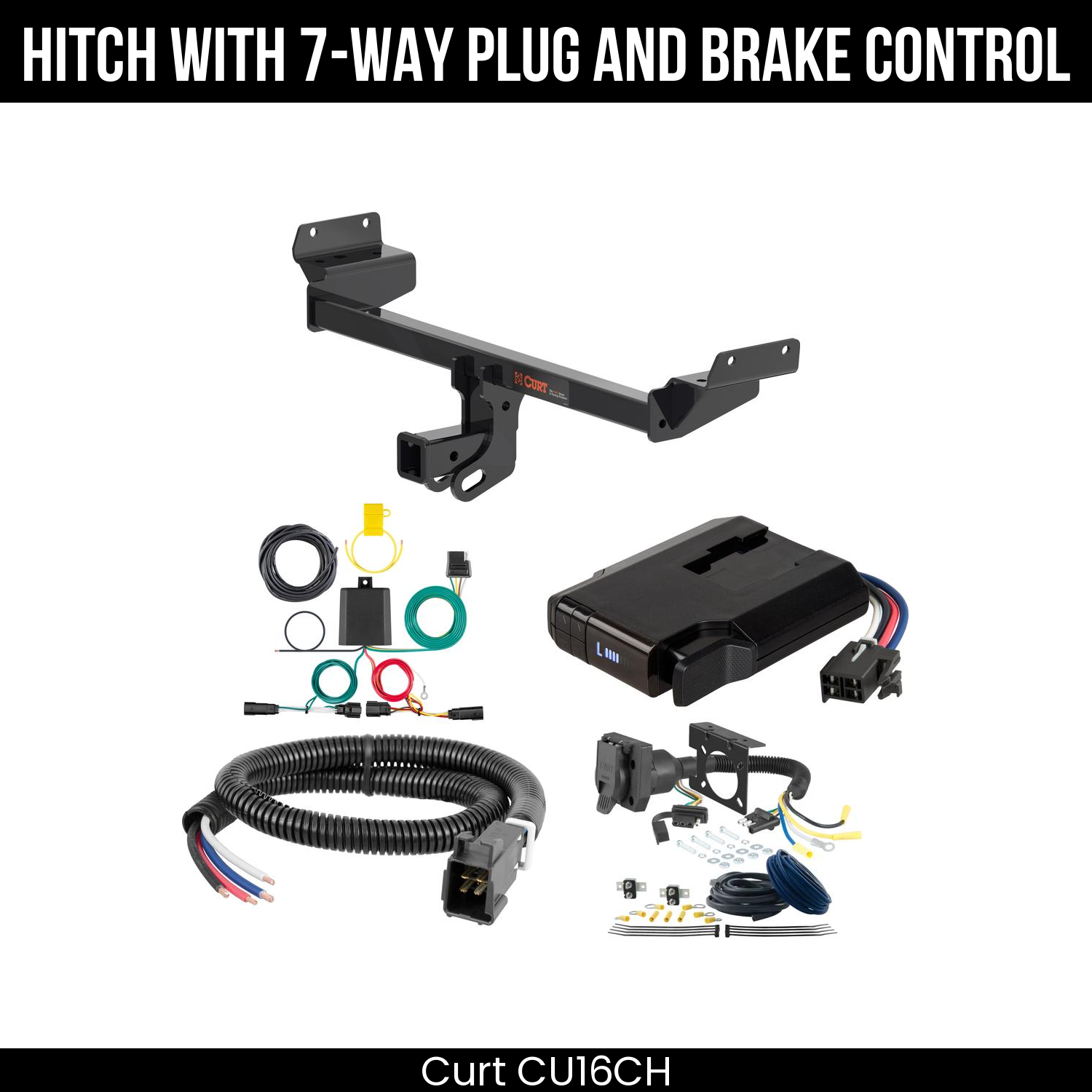 Trailer Hitch , 7-Way , Venturer Brake Control