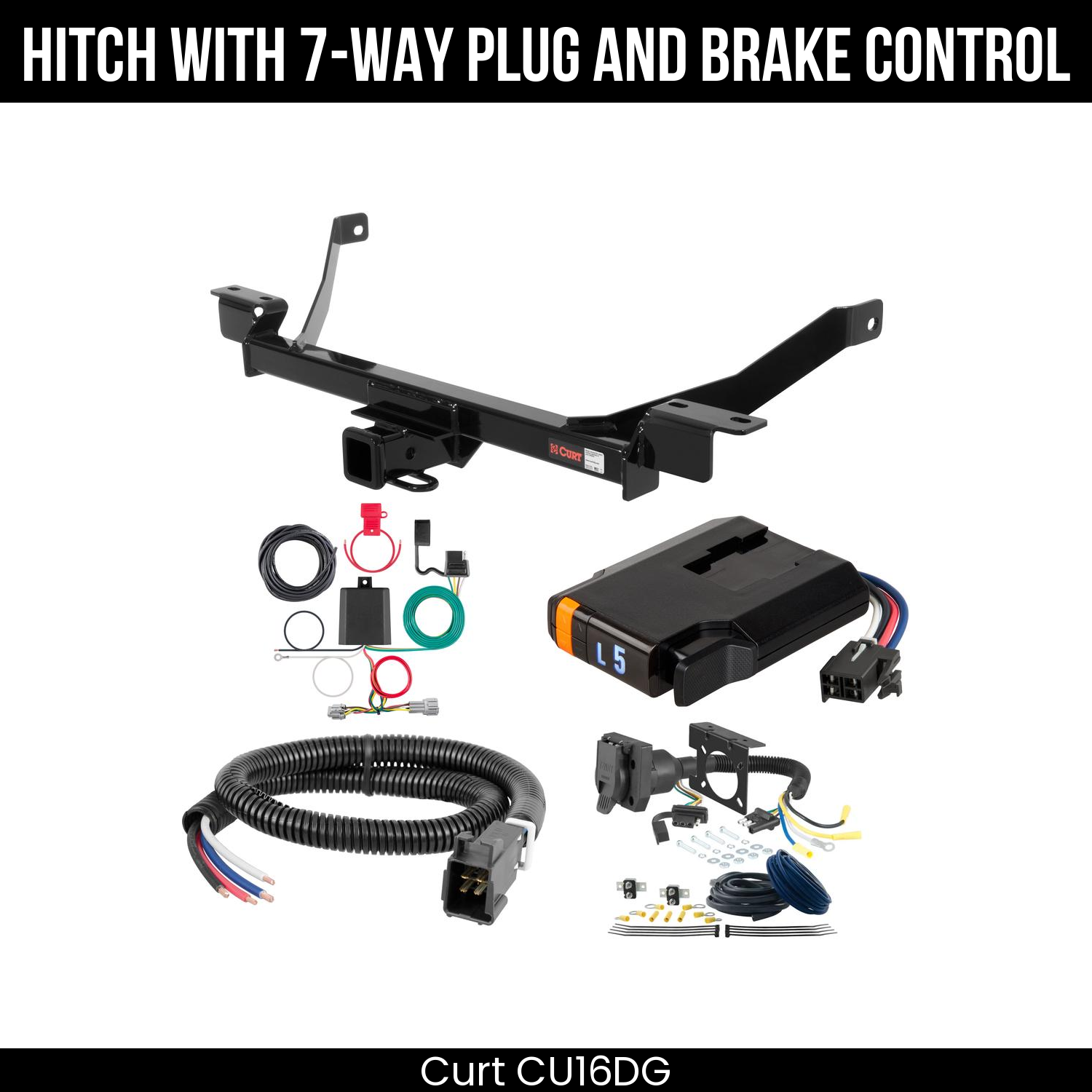 Trailer Hitch , 7-Way , Discovery Next Brake Control