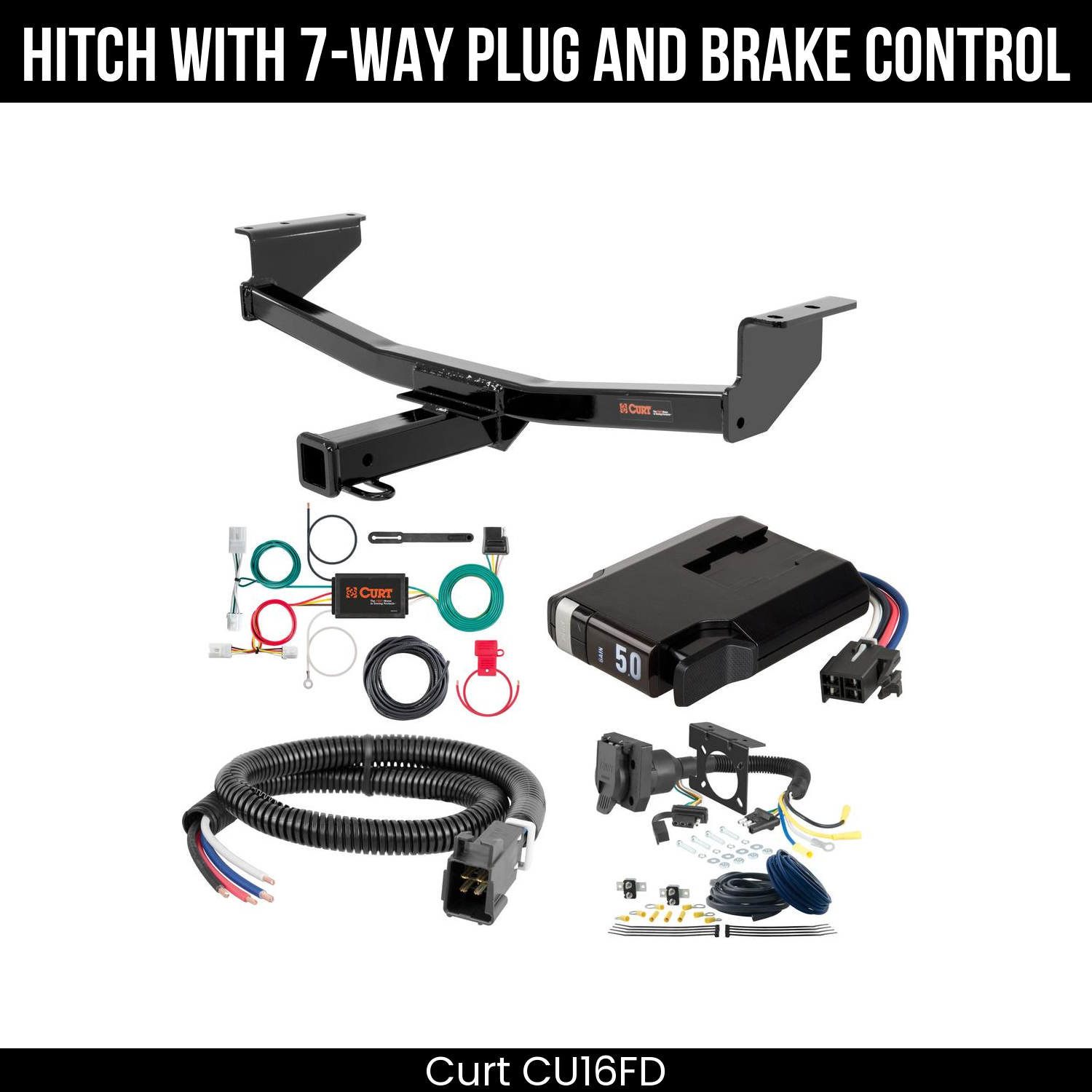 Trailer Hitch , 7-Way , TriFlex NEXT Brake Control