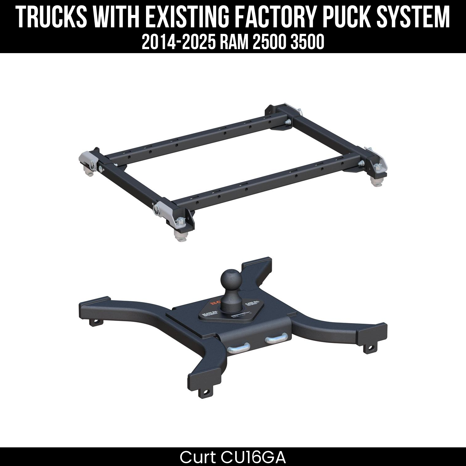 Puck 5th Wheel Adapter,Spyder Gooseneck Hitch