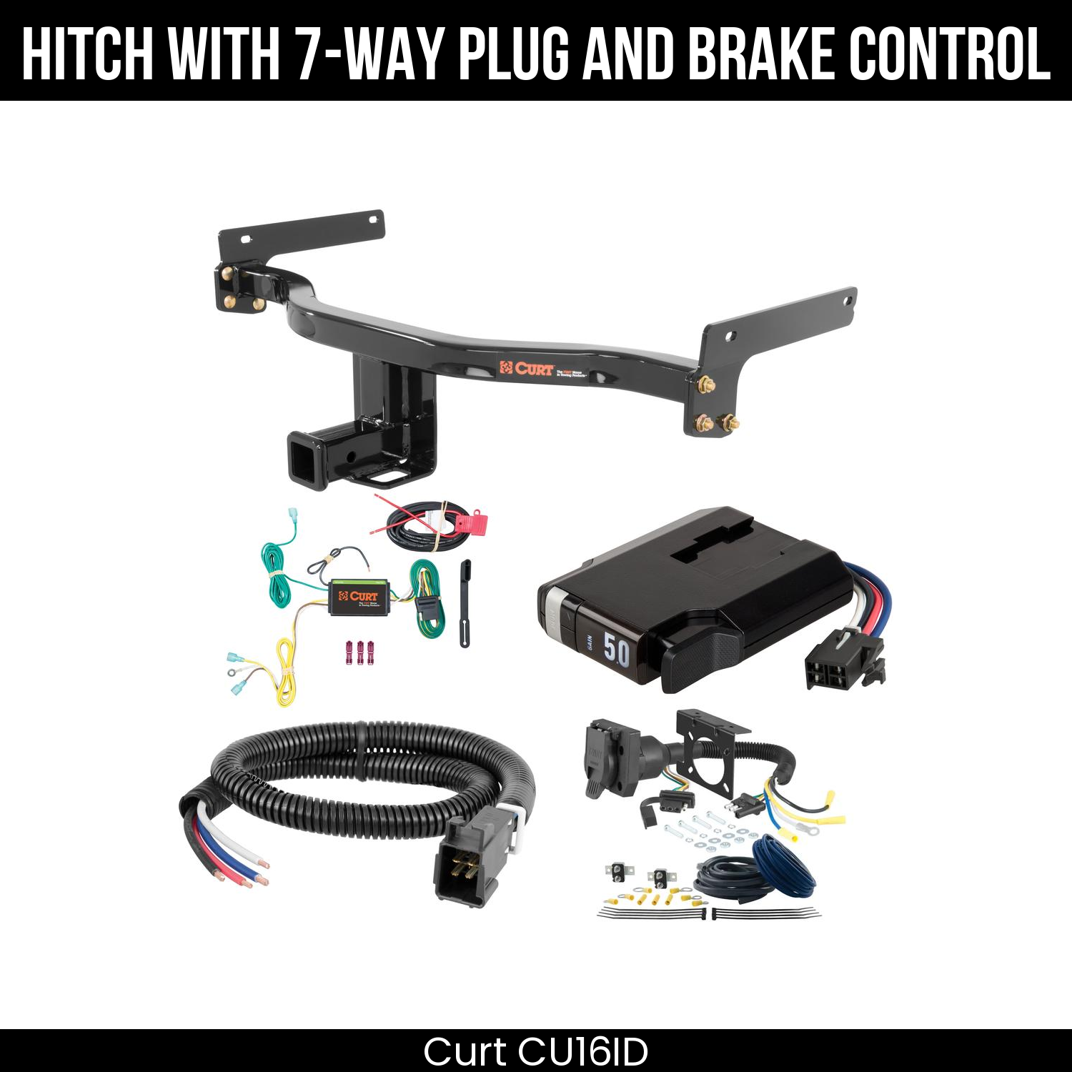 Trailer Hitch , 7-Way , TriFlex NEXT Brake Control