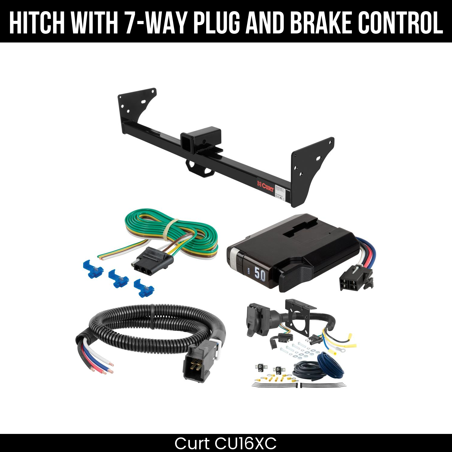 Trailer Hitch , 7-Way , TriFlex NEXT Brake Control