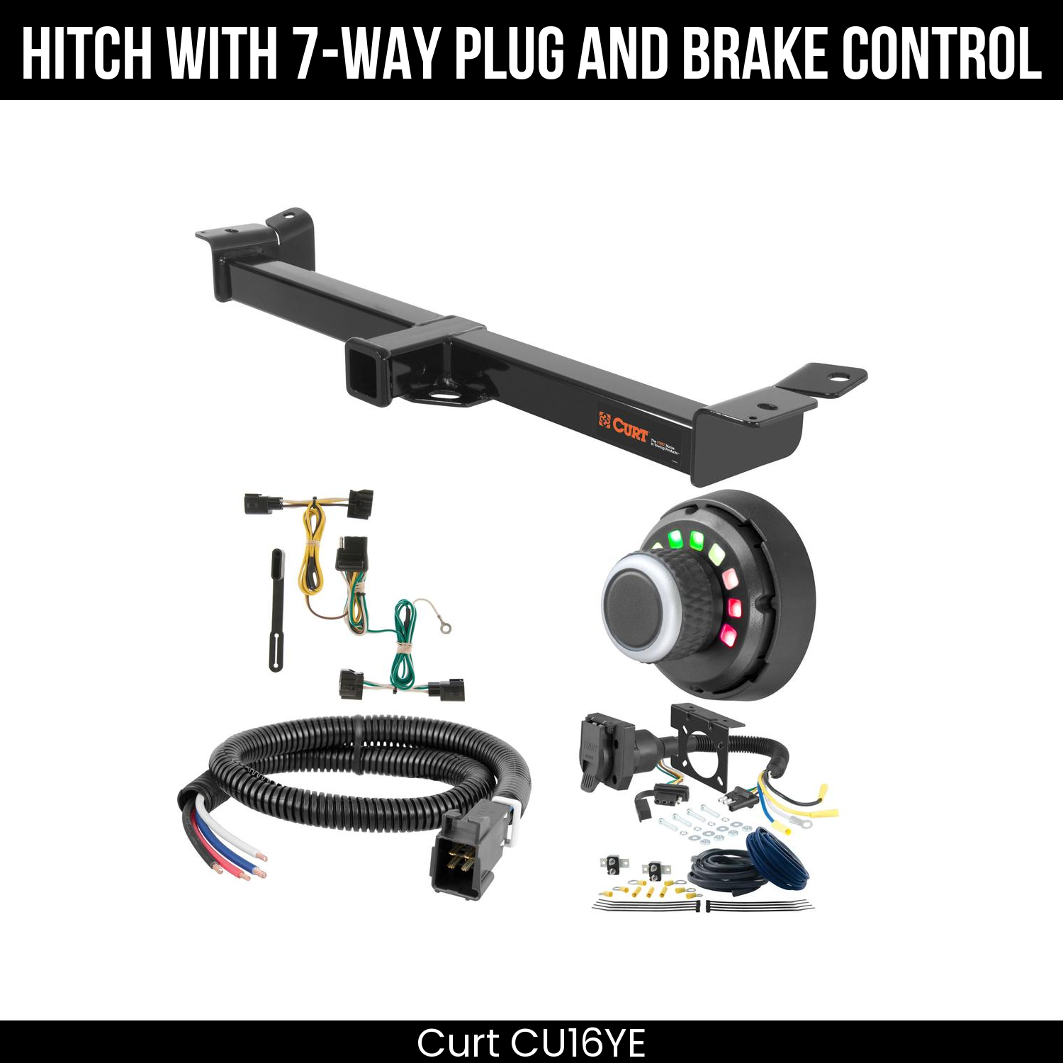 Trailer Hitch , 7-Way , Spectrum Brake Control