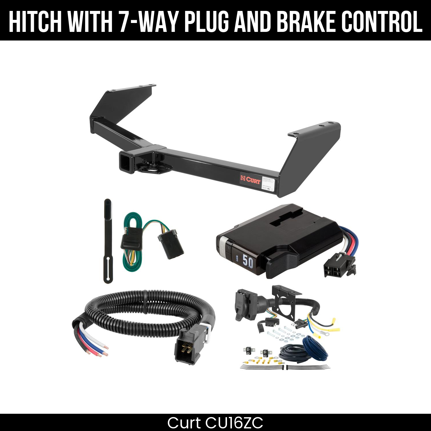 Trailer Hitch , 7-Way , TriFlex NEXT Brake Control