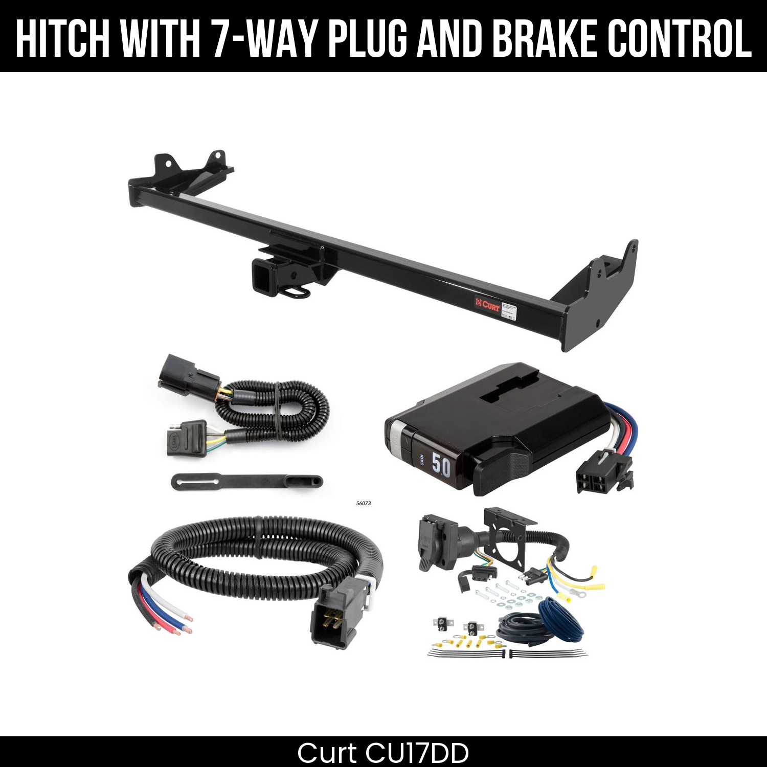 Trailer Hitch , 7-Way , TriFlex NEXT Brake Control