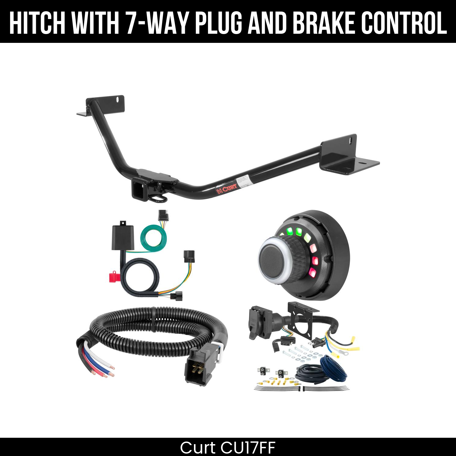 Trailer Hitch , 7-Way , Spectrum Brake Control