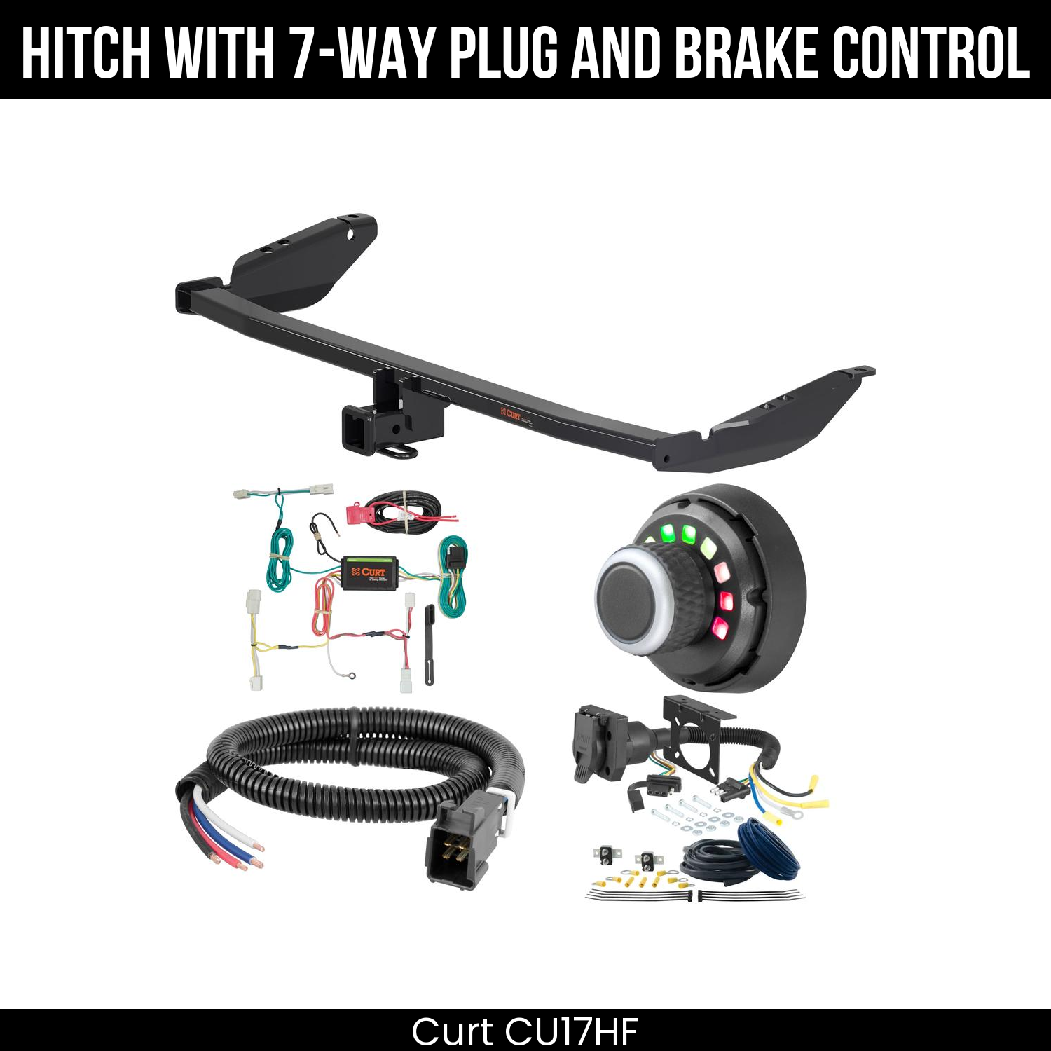 Trailer Hitch , 7-Way , Spectrum Brake Control