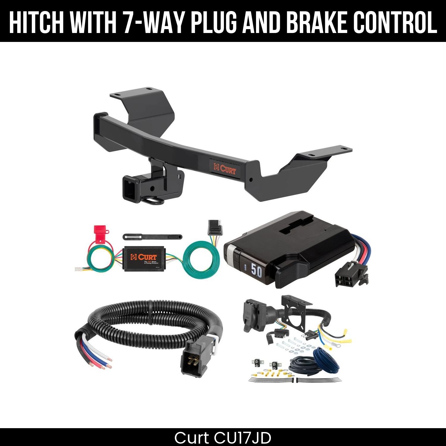 Trailer Hitch , 7-Way , TriFlex NEXT Brake Control