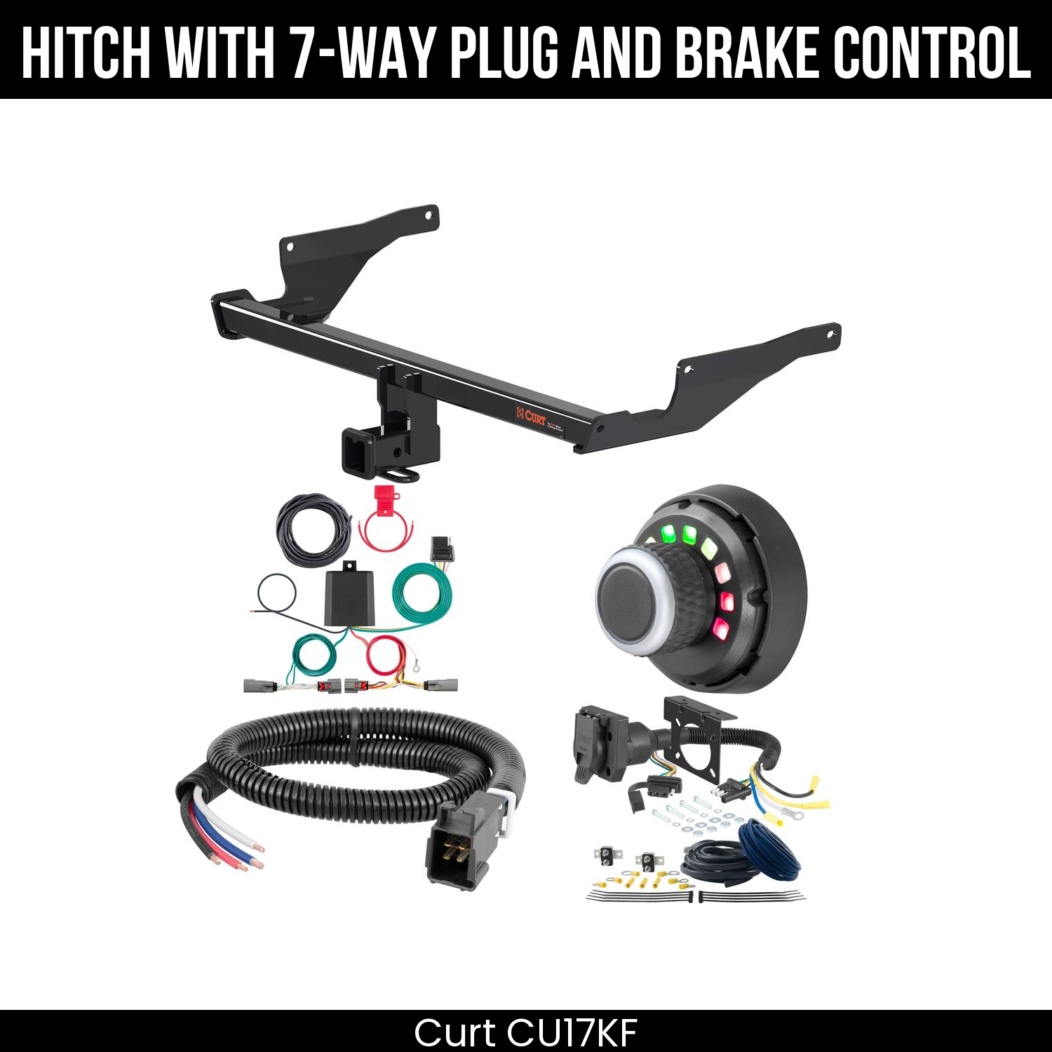 Trailer Hitch , 7-Way , Spectrum Brake Control