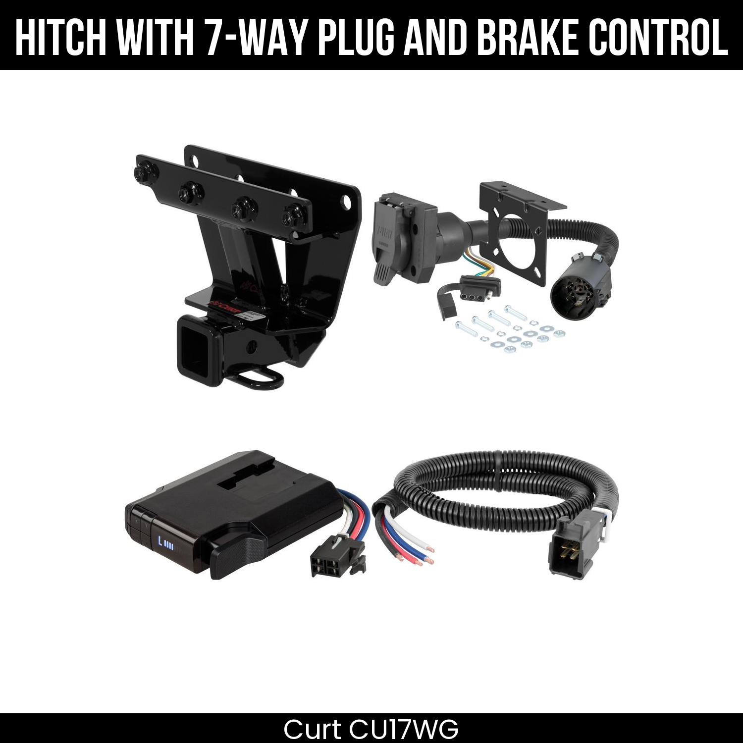 Trailer Hitch , 7-Way , Venturer Brake Control