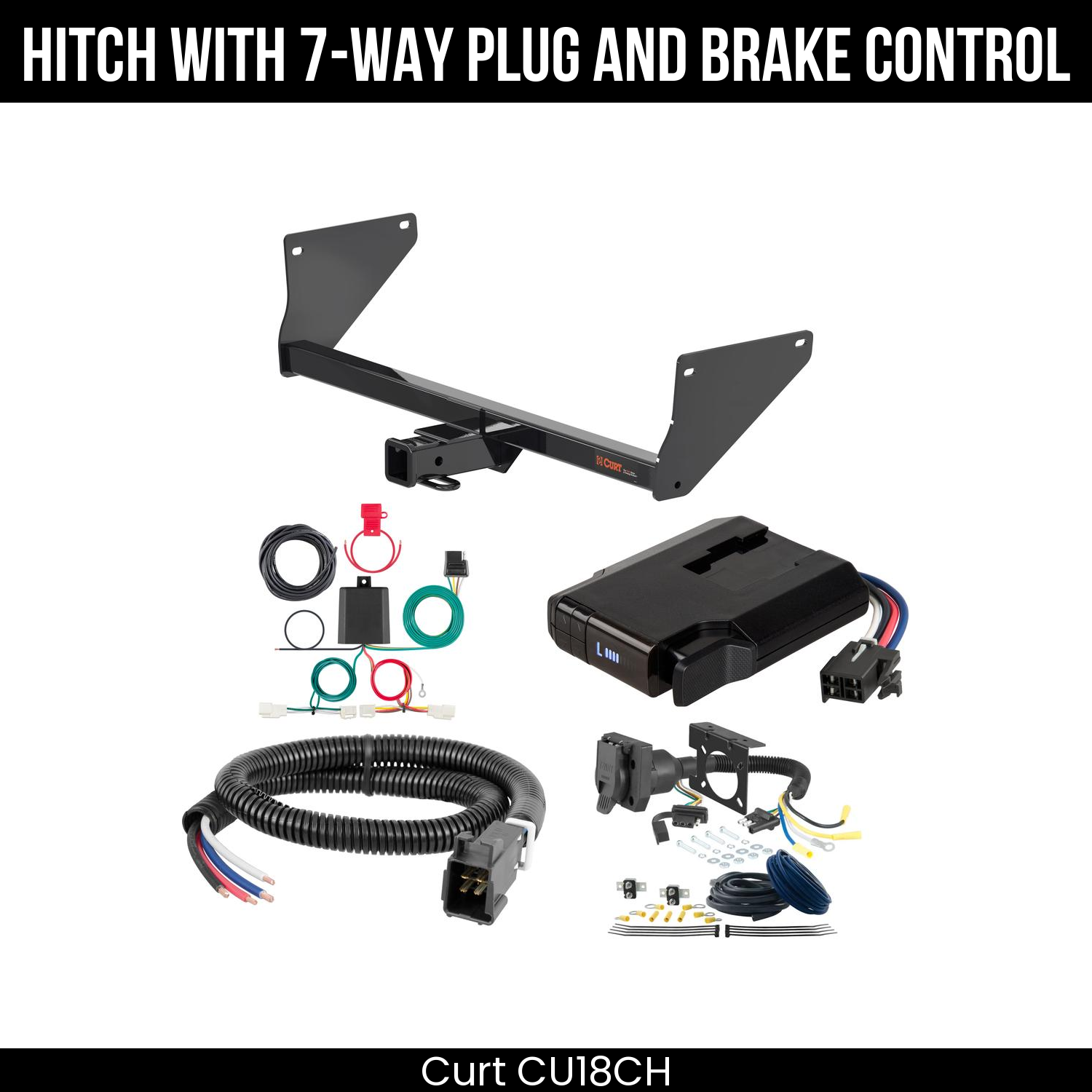 Trailer Hitch , 7-Way , Venturer Brake Control