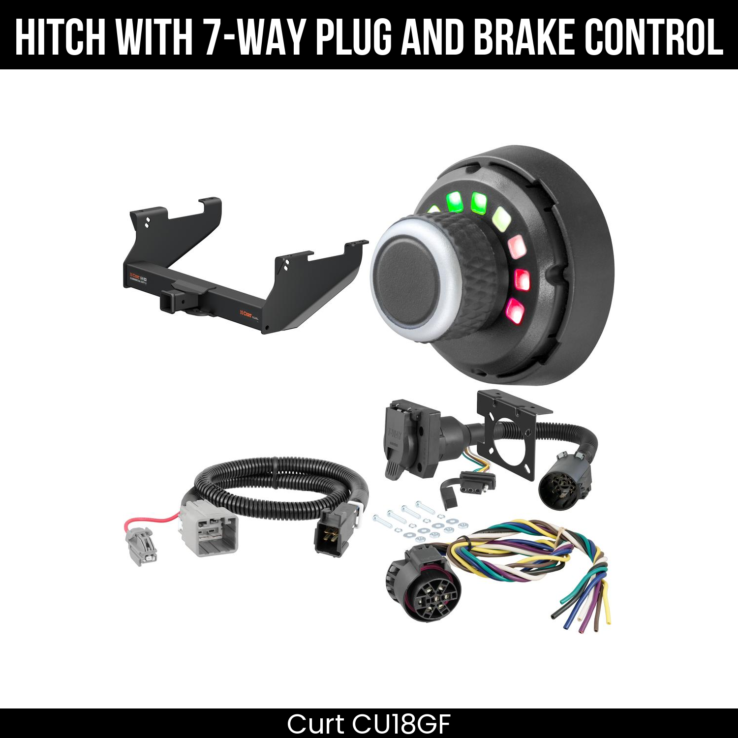 Trailer Hitch , 7-Way , Spectrum Brake Control