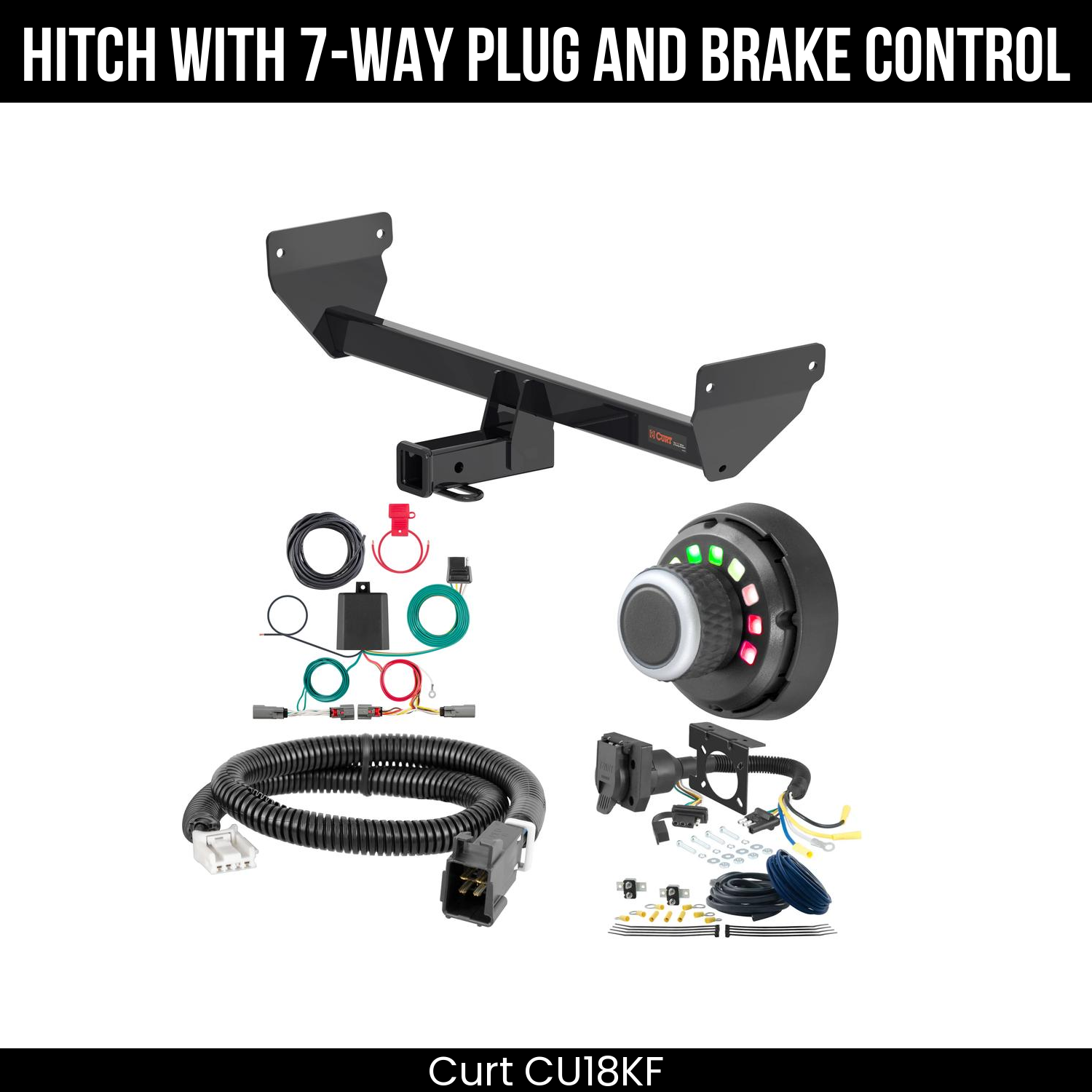 Trailer Hitch , 7-Way , Spectrum Brake Control