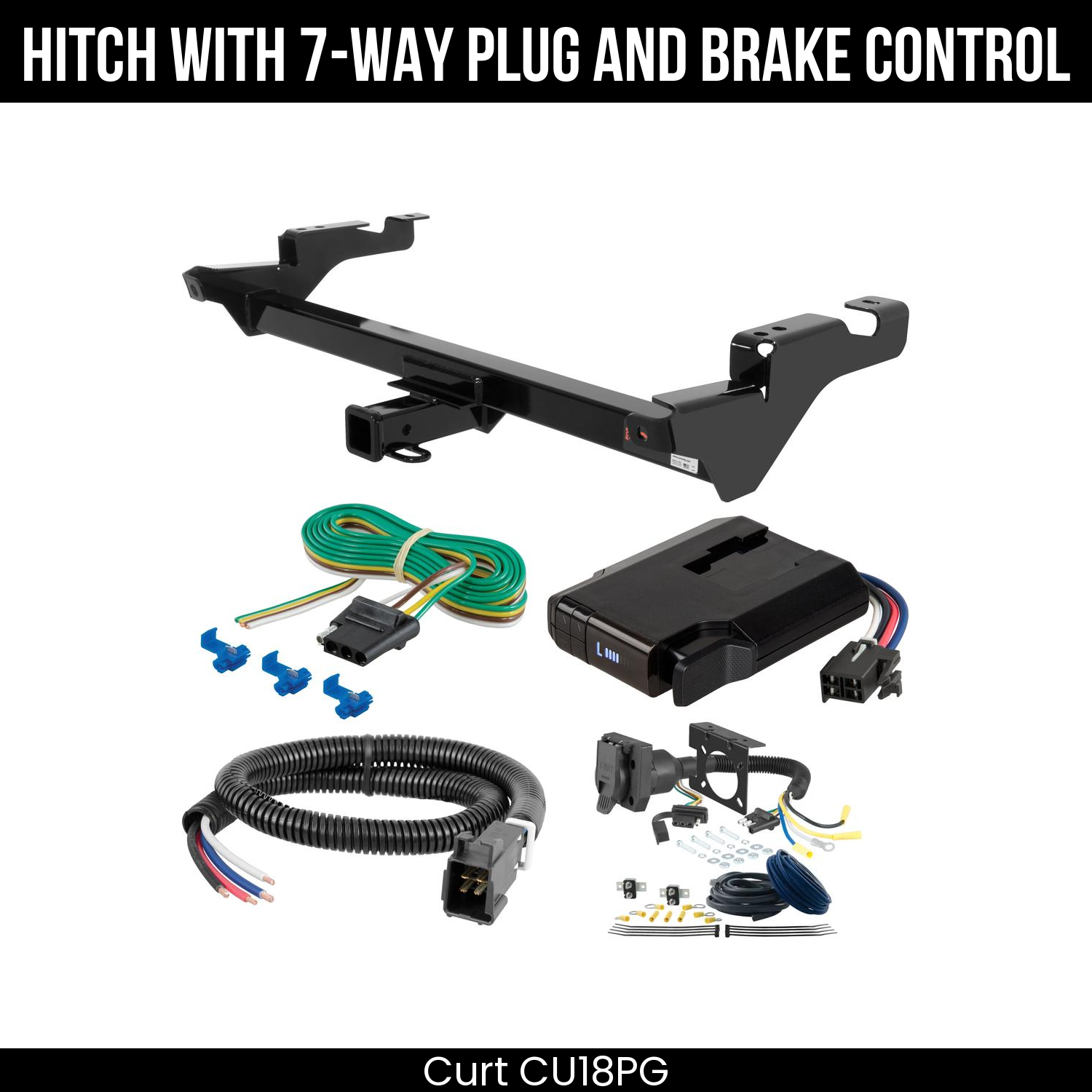 Trailer Hitch , 7-Way , Venturer Brake Control