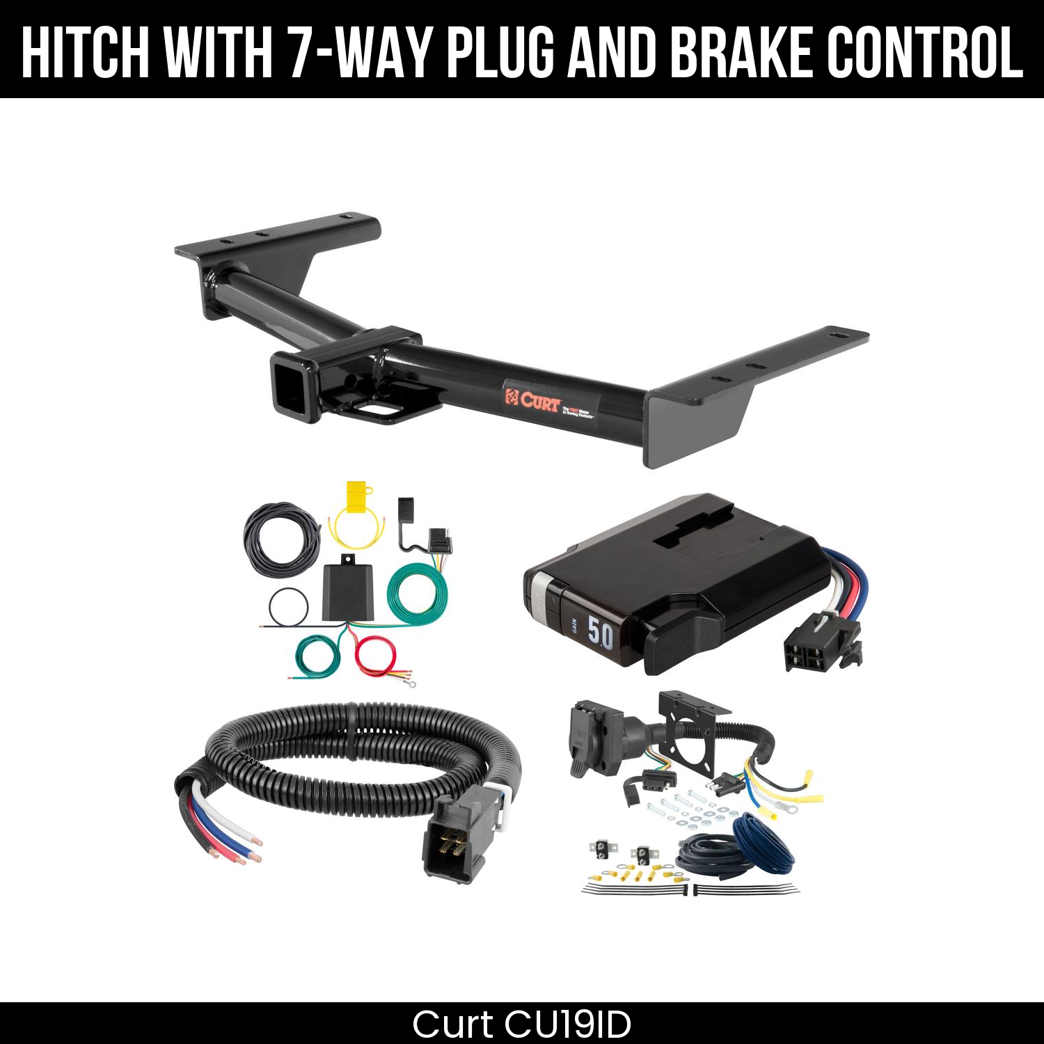 Trailer Hitch , 7-Way , TriFlex NEXT Brake Control