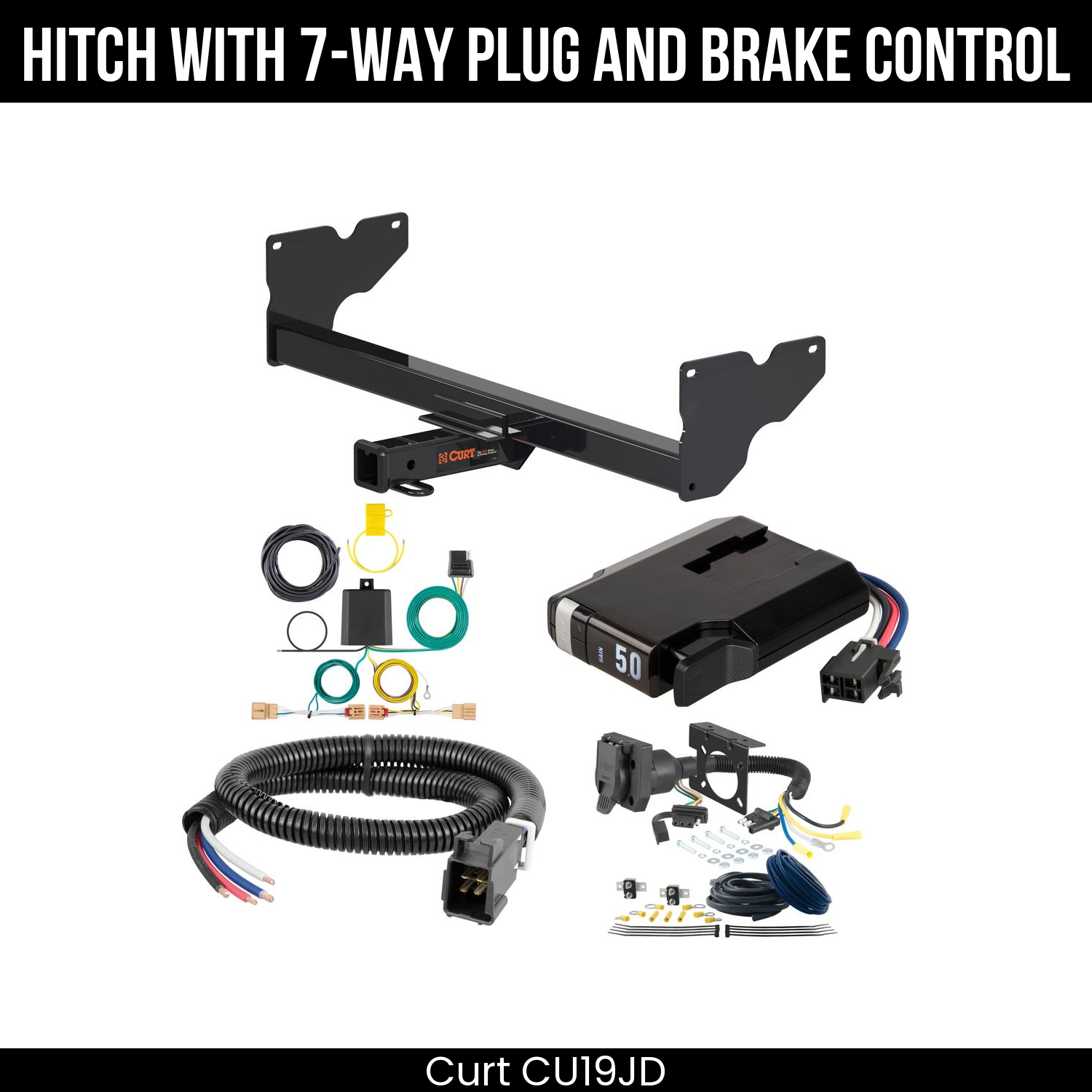 Trailer Hitch , 7-Way , TriFlex NEXT Brake Control