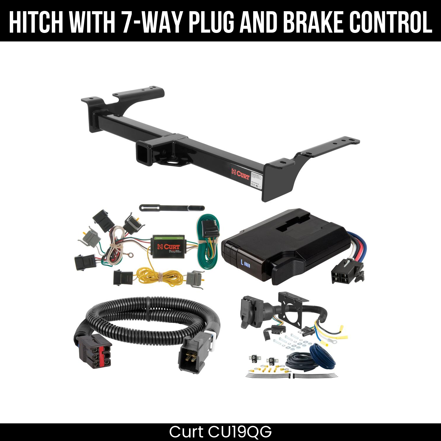 Trailer Hitch , 7-Way , Venturer Brake Control