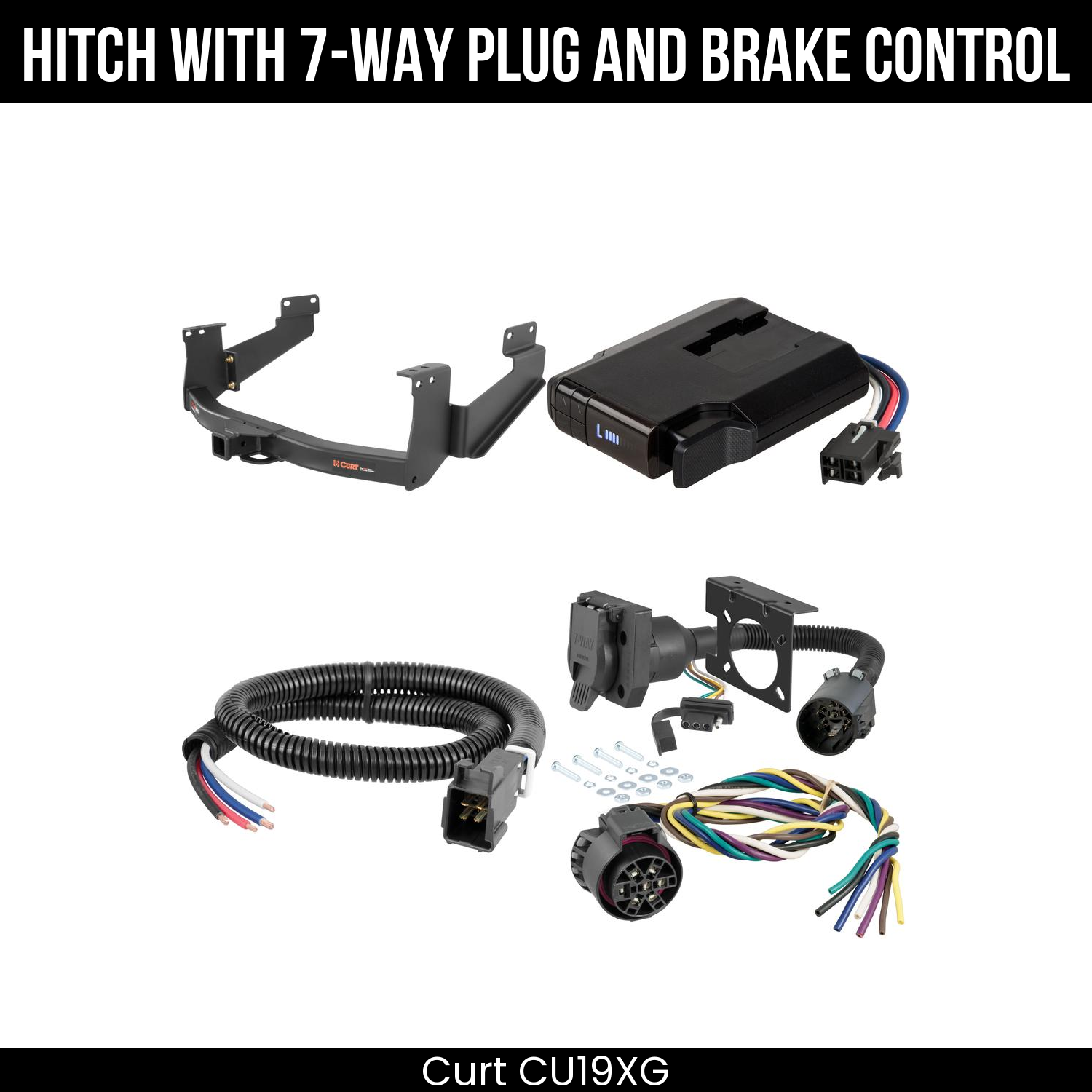 Trailer Hitch , 7-Way , Venturer Brake Control