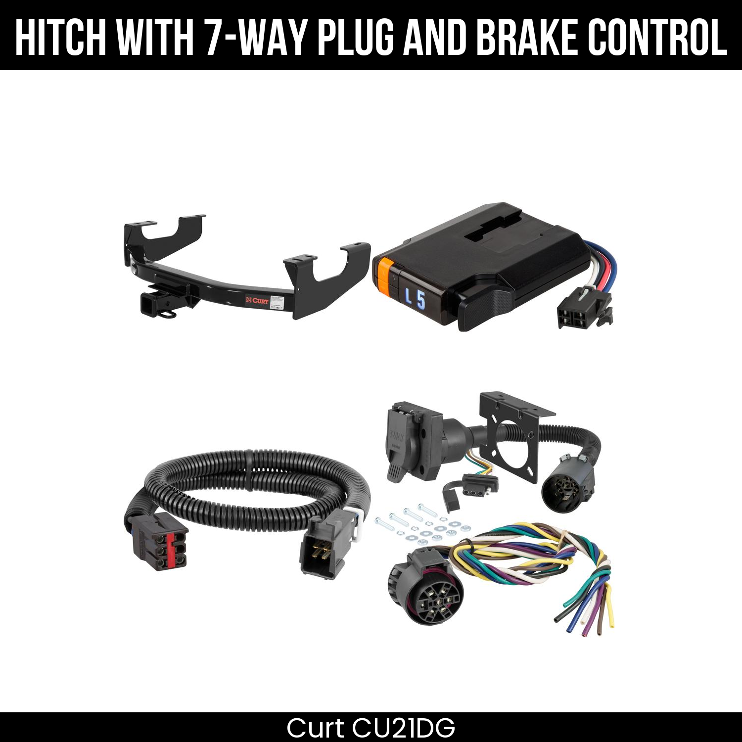Trailer Hitch , 7-Way , Discovery Next Brake Control
