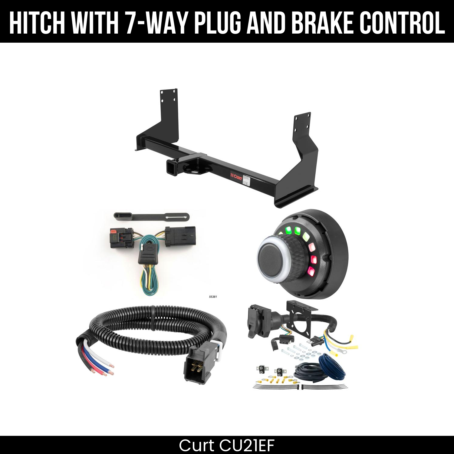 Trailer Hitch , 7-Way , Spectrum Brake Control